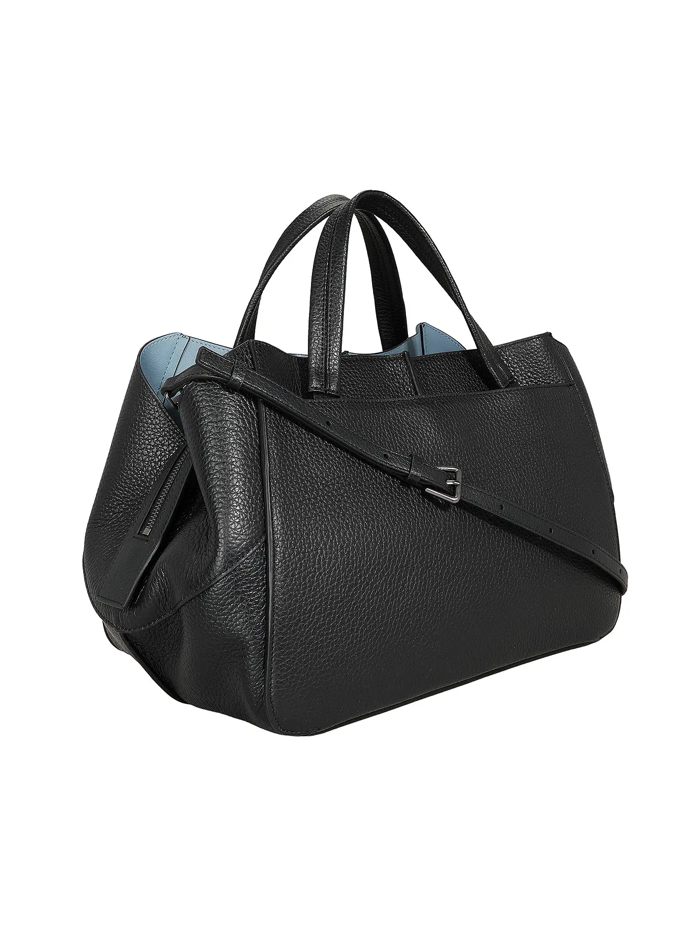 LIEBESKIND BERLIN | Ledertasche - Henkeltasche | schwarz