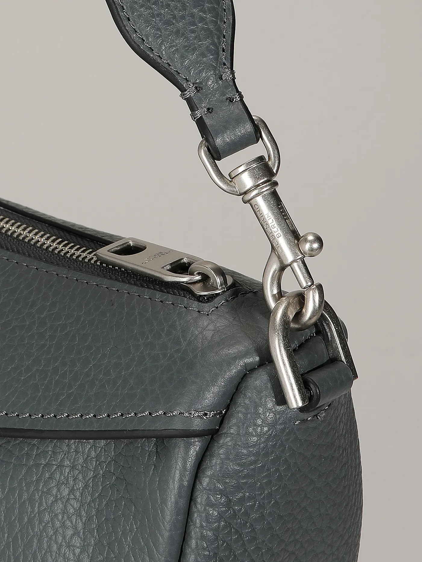 LIEBESKIND BERLIN | Ledertasche - Hobobag | schwarz