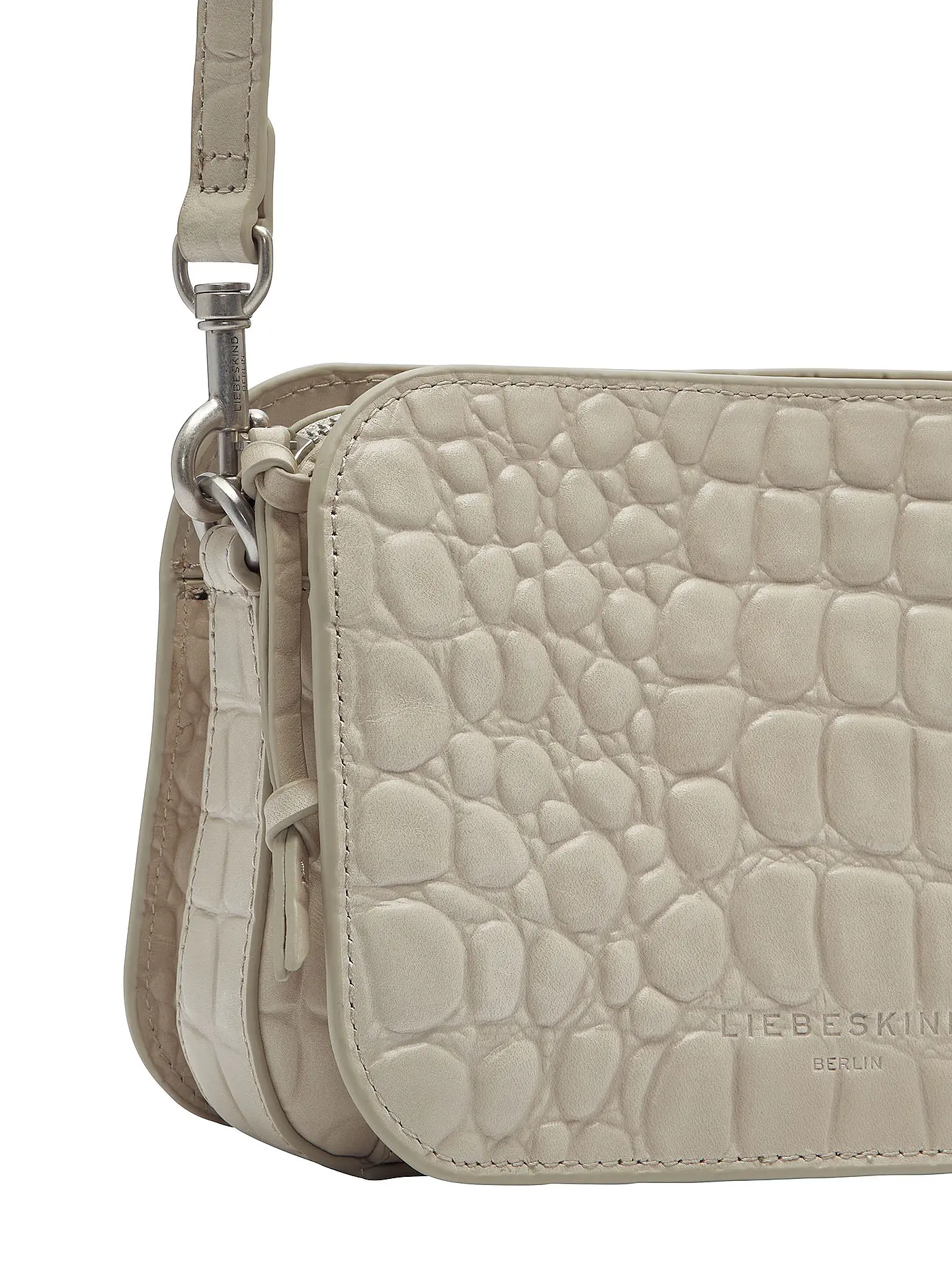 LIEBESKIND BERLIN | Ledertasche - Mini Bag LUKA S | grau