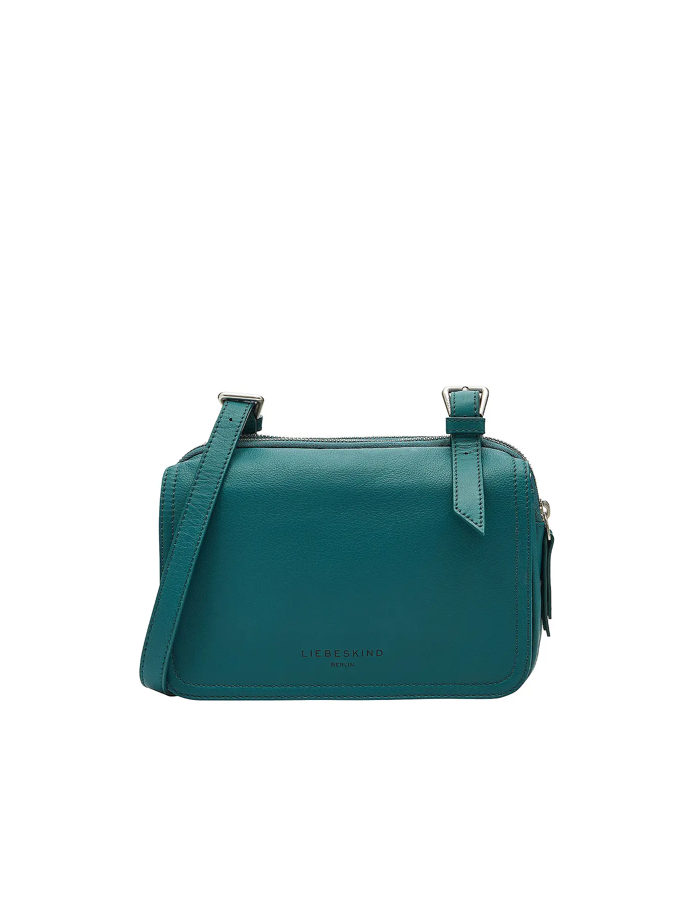LIEBESKIND BERLIN | Ledertasche - Mini Bag | petrol