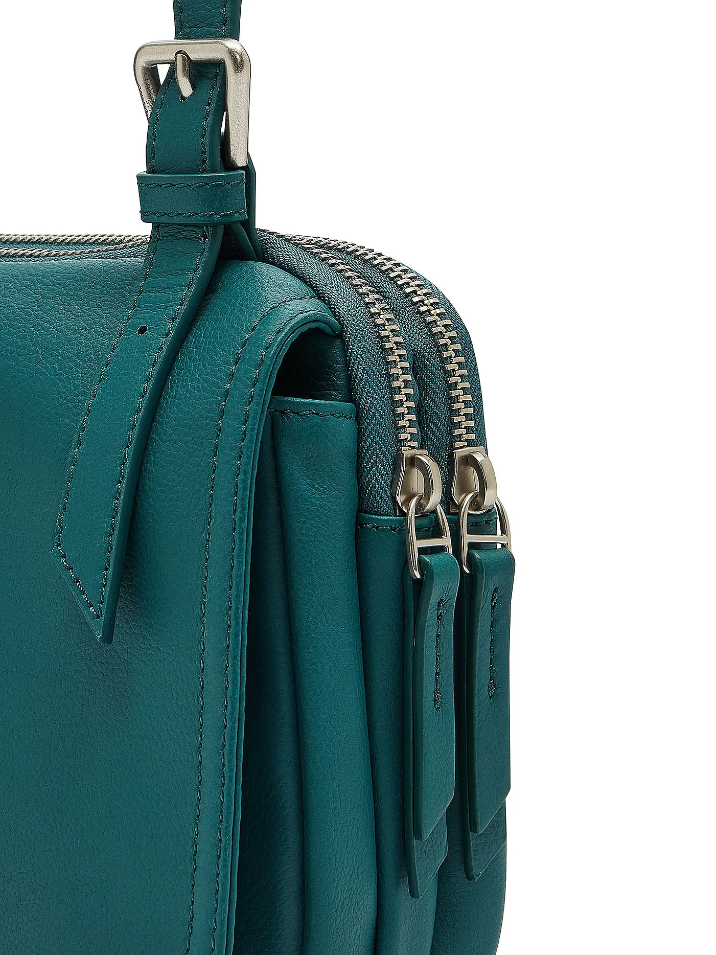 LIEBESKIND BERLIN | Ledertasche - Mini Bag | petrol