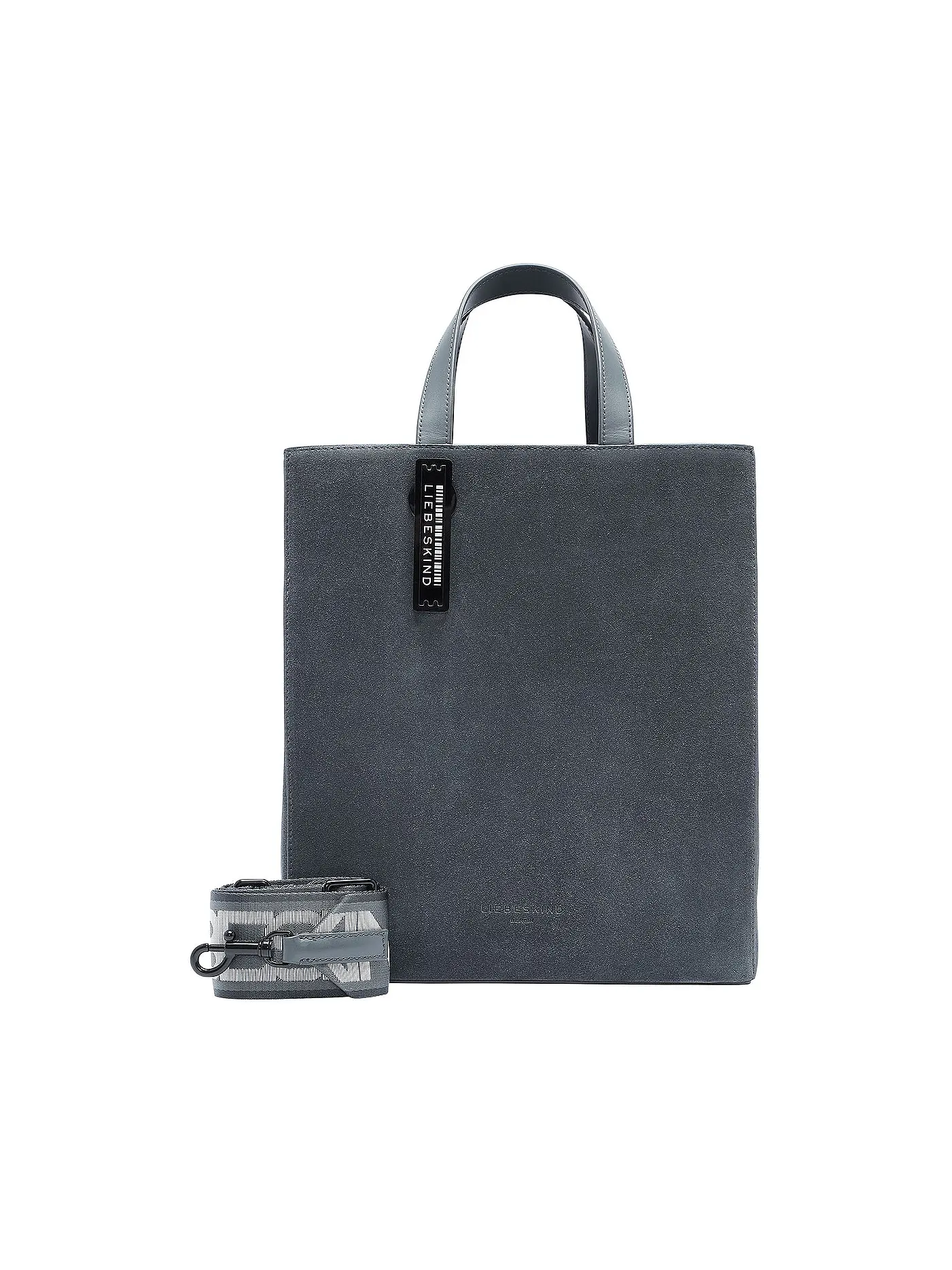 LIEBESKIND BERLIN | Ledertasche - Shopper PAPER TOTE M | schwarz