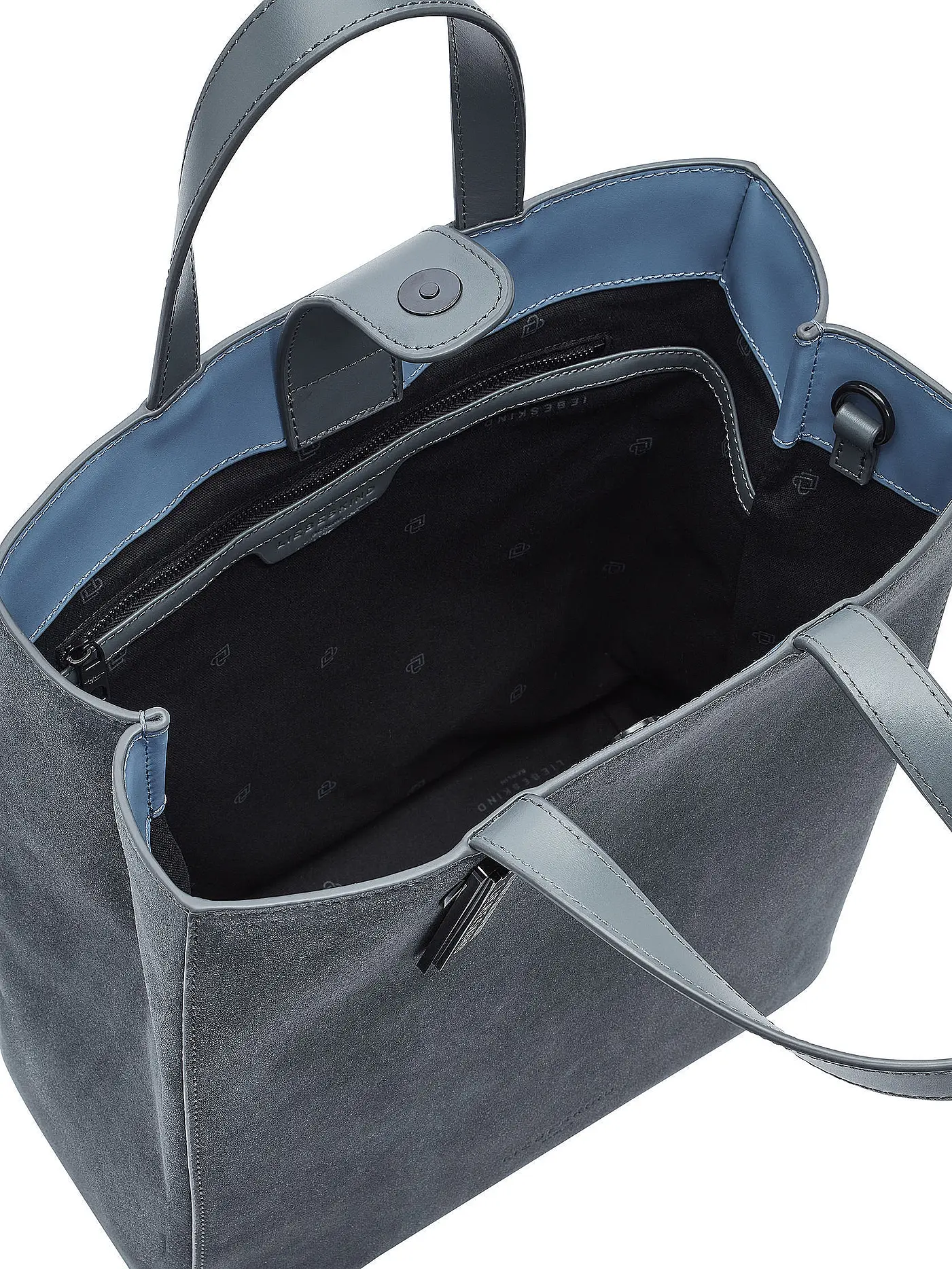 LIEBESKIND BERLIN | Ledertasche - Shopper PAPER TOTE M | schwarz