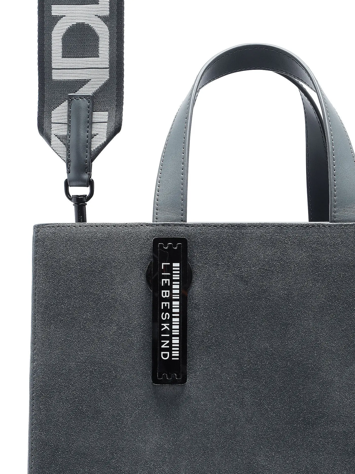 LIEBESKIND BERLIN | Ledertasche - Shopper PAPER TOTE M | schwarz