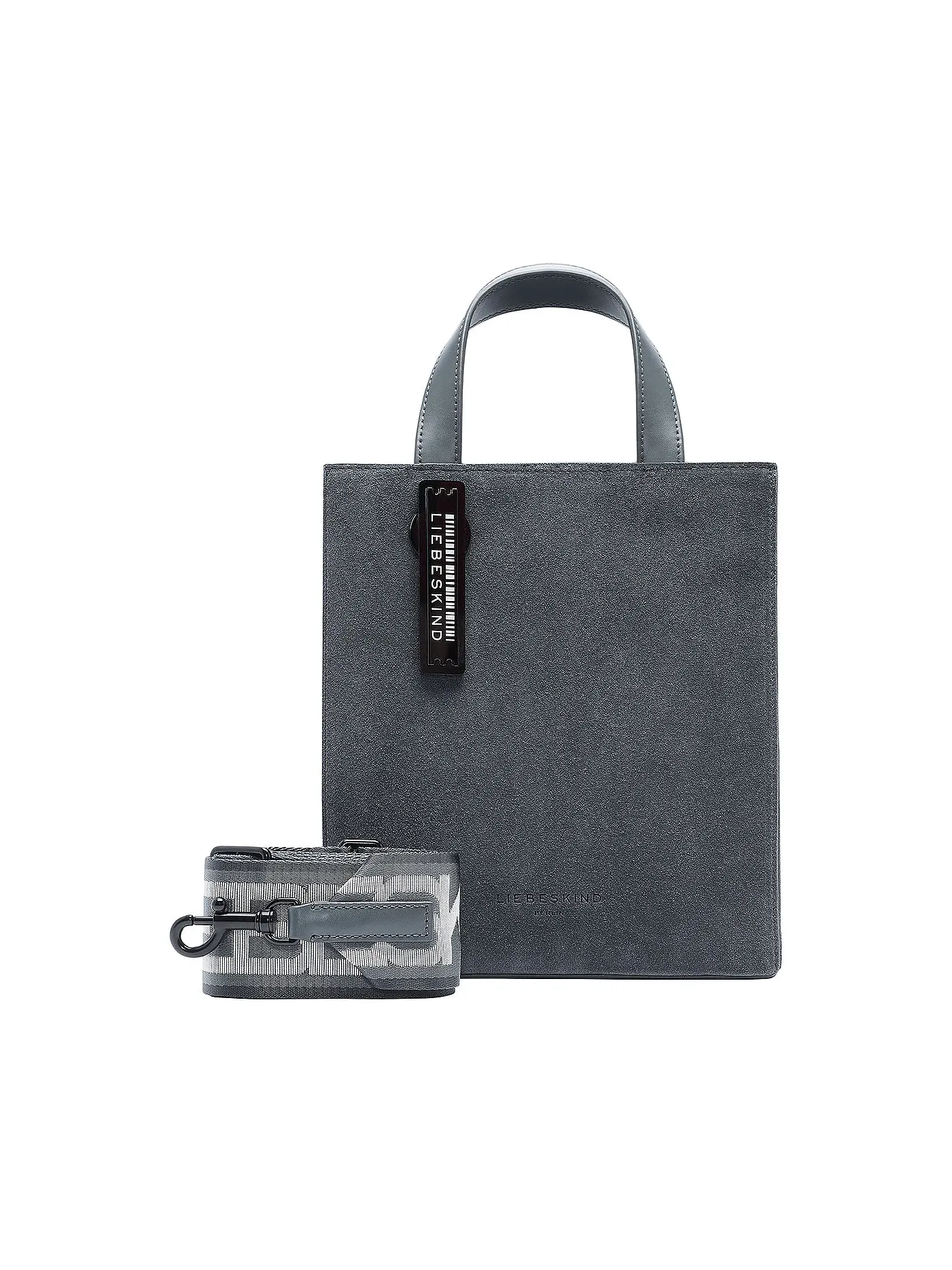 LIEBESKIND BERLIN | Ledertasche - Shopper PAPER TOTE S | schwarz