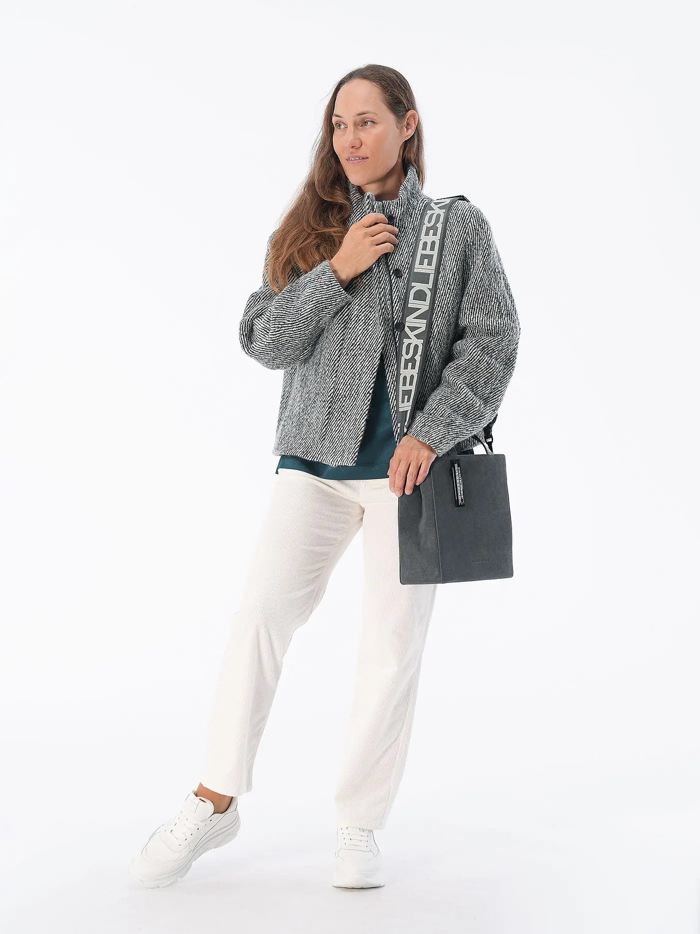 LIEBESKIND BERLIN | Ledertasche - Shopper PAPER TOTE S | schwarz