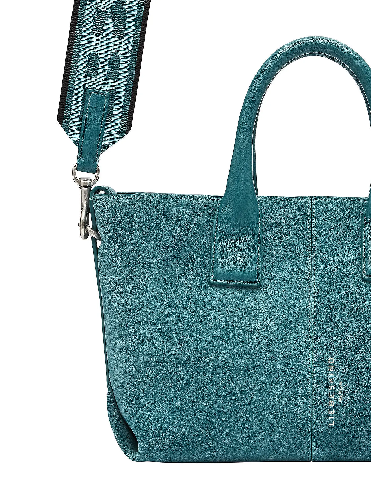 LIEBESKIND BERLIN | Ledertasche - Shopper S | petrol