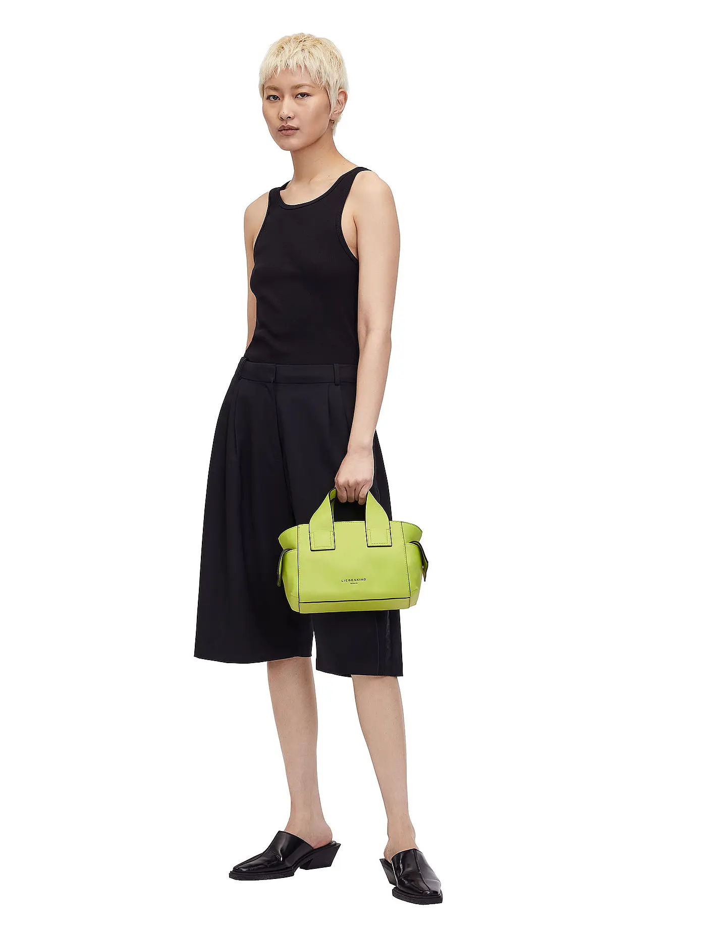 LIEBESKIND BERLIN | Ledertasche - Shopper SIENNA Small | grün