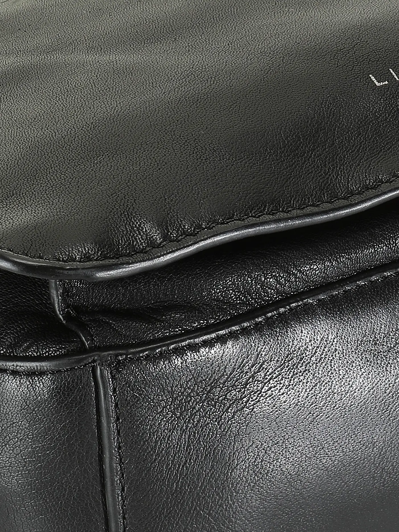 LIEBESKIND BERLIN | Ledertasche - Umhängetasche | schwarz