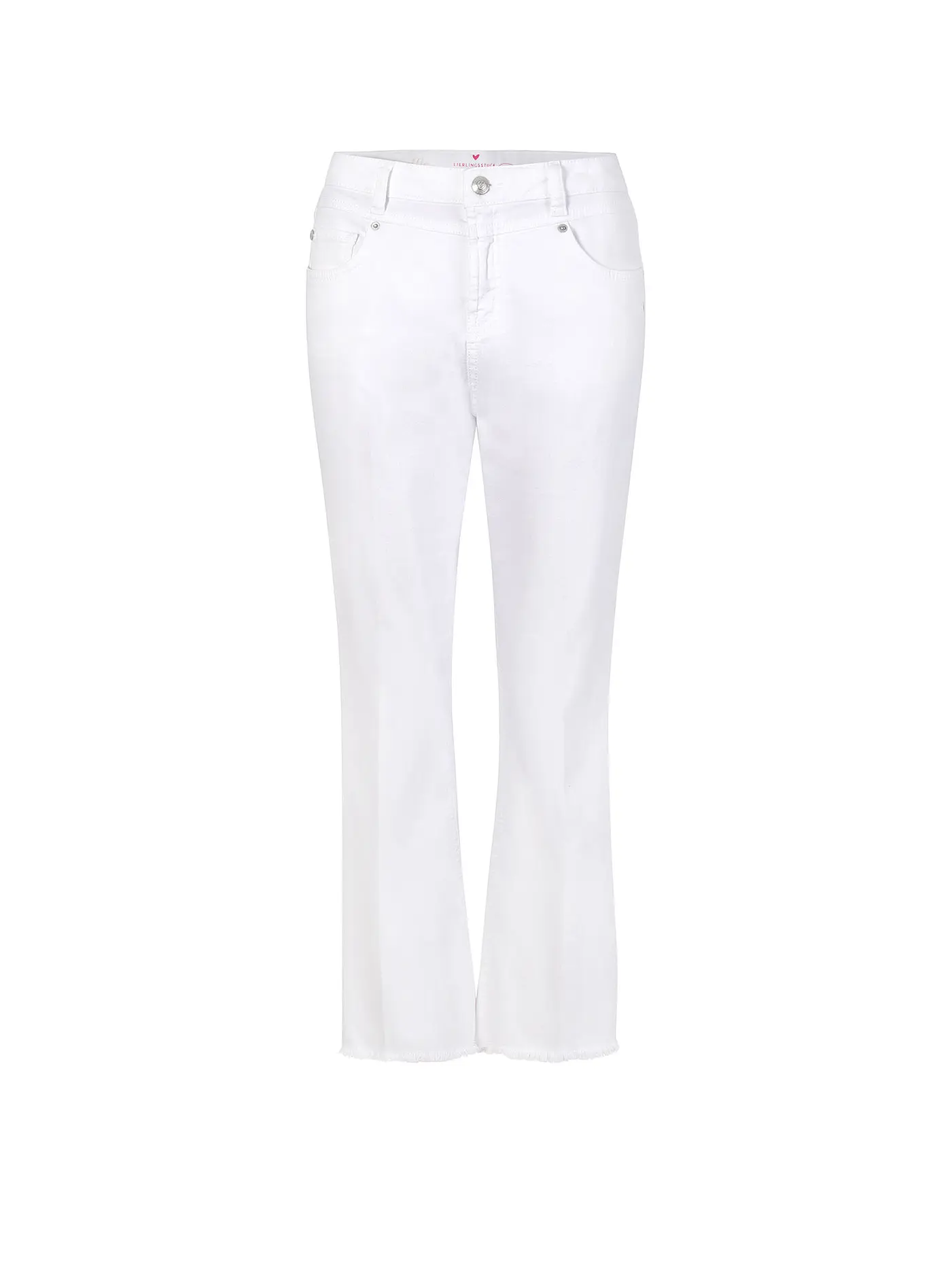 LIEBLINGSSTÜCK | Jeans Flared Fit 7/8 ONE OF USH | weiss