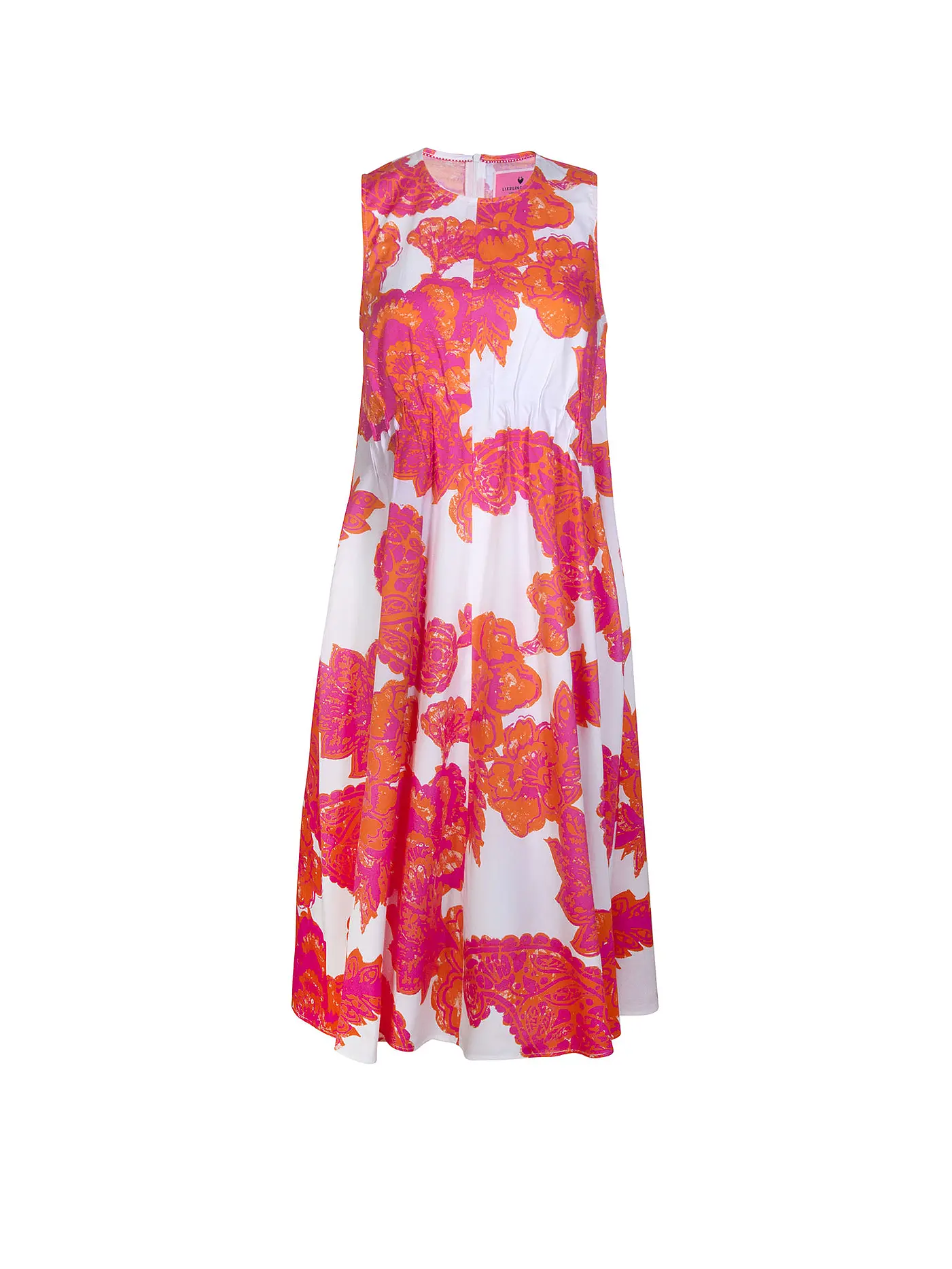 LIEBLINGSSTÜCK | Midikleid ROSALEAL | orange