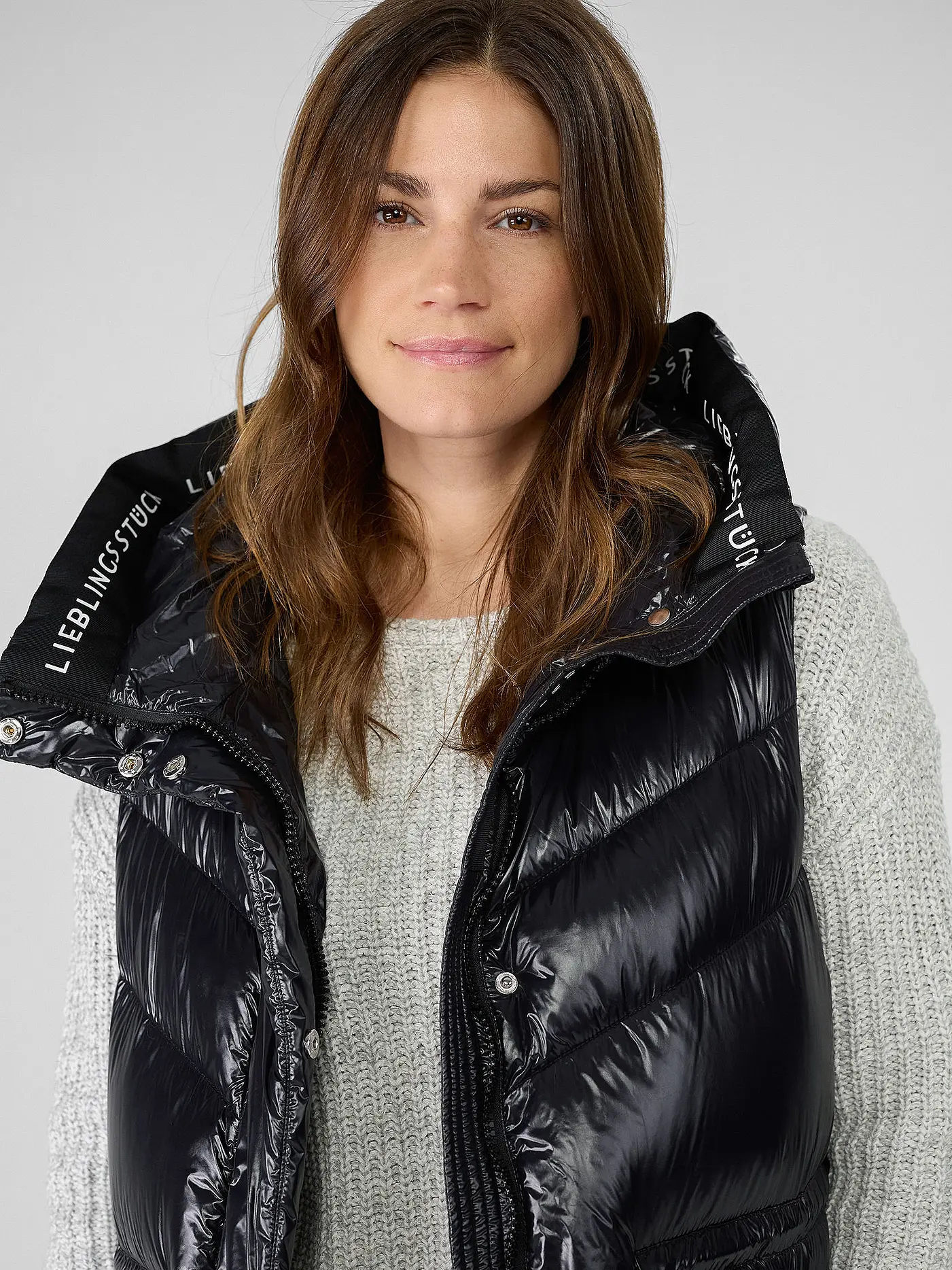 LIEBLINGSSTÜCK | Steppgilet IVERAL | schwarz