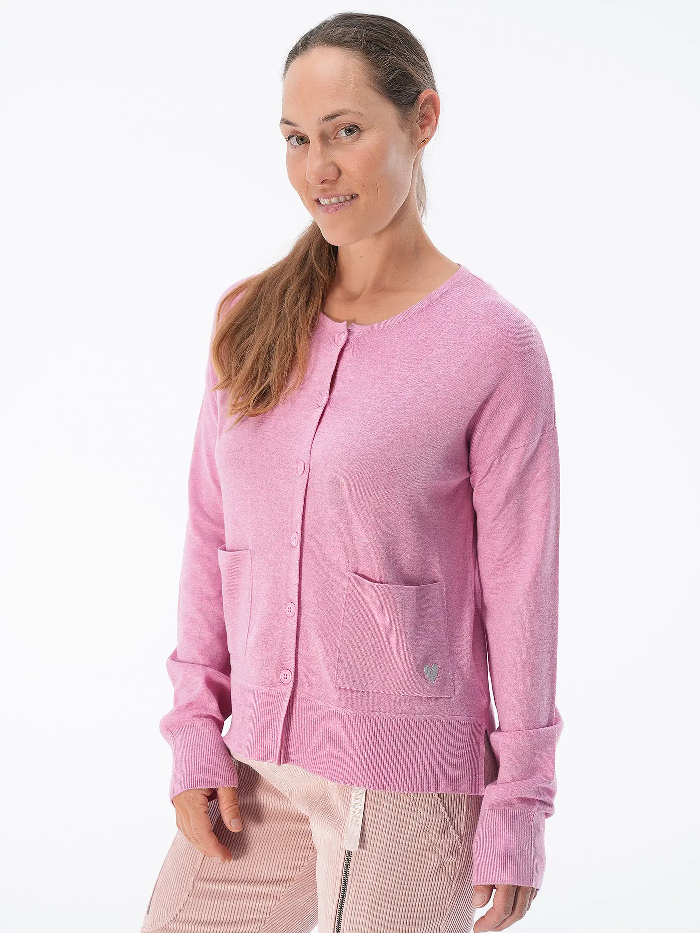LIEBLINGSSTÜCK | Strickjacke LALENAL | rosa