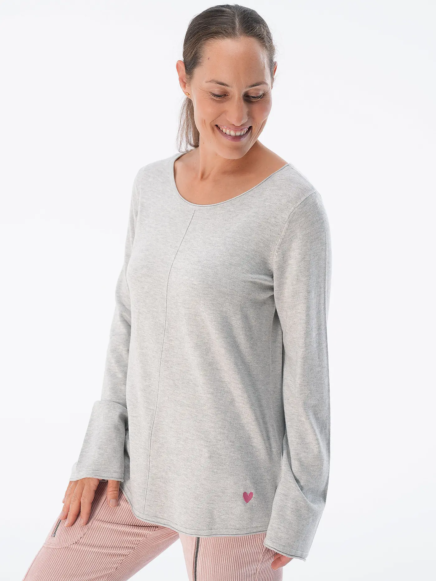 LIEBLINGSSTÜCK | Strickpullover LEABELL | grau