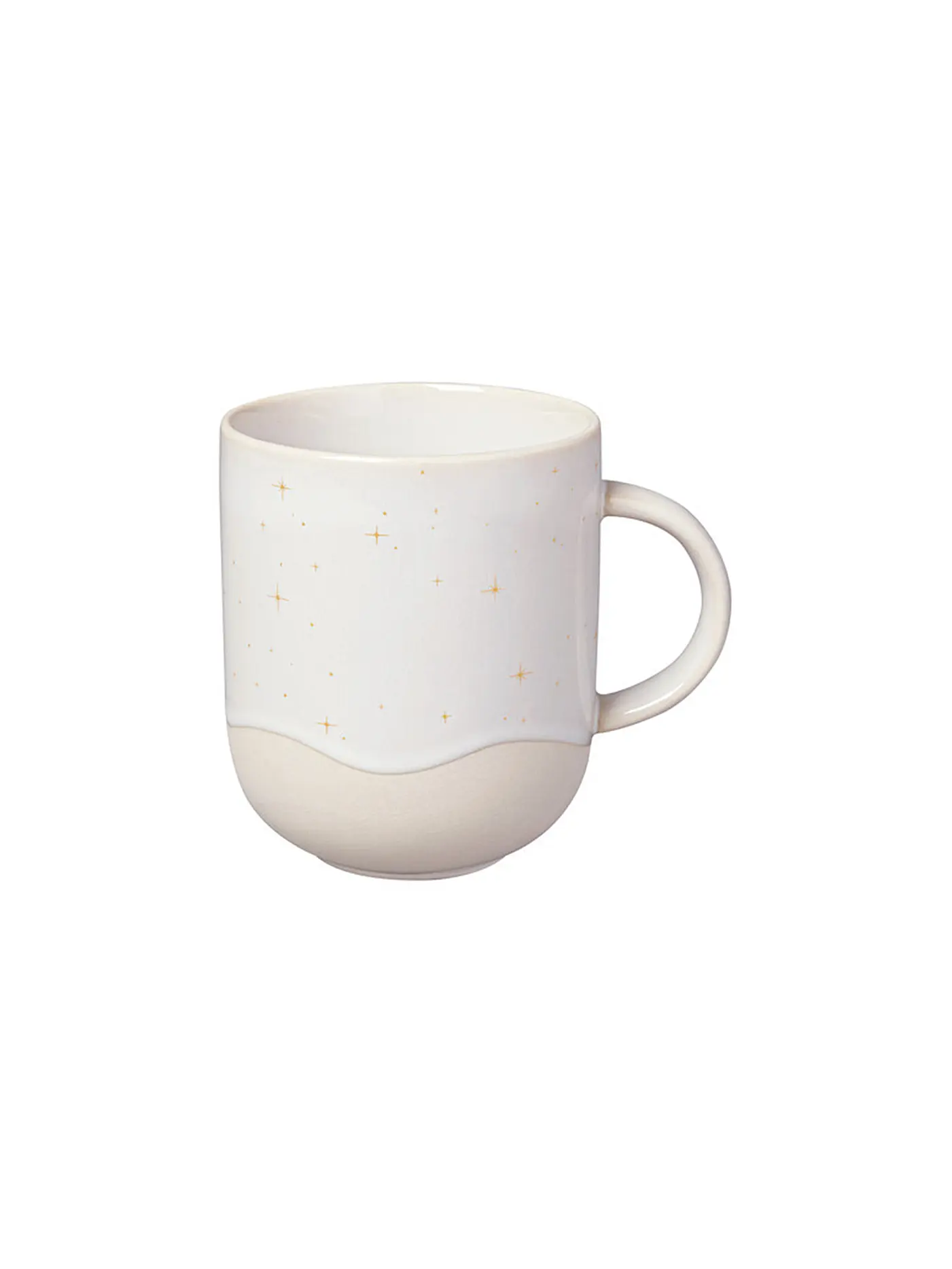 LIKE BY VILLEROY & BOCH | Henkelbecher WINTER GLOW 540ml | weiss