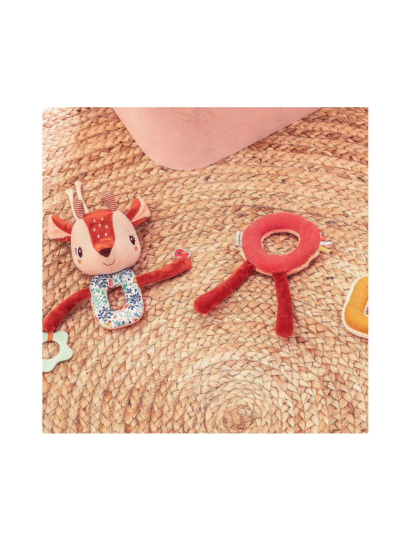 LILLIPUTIENS | Stella Kette mit Aktivitäten für Sinne | orange