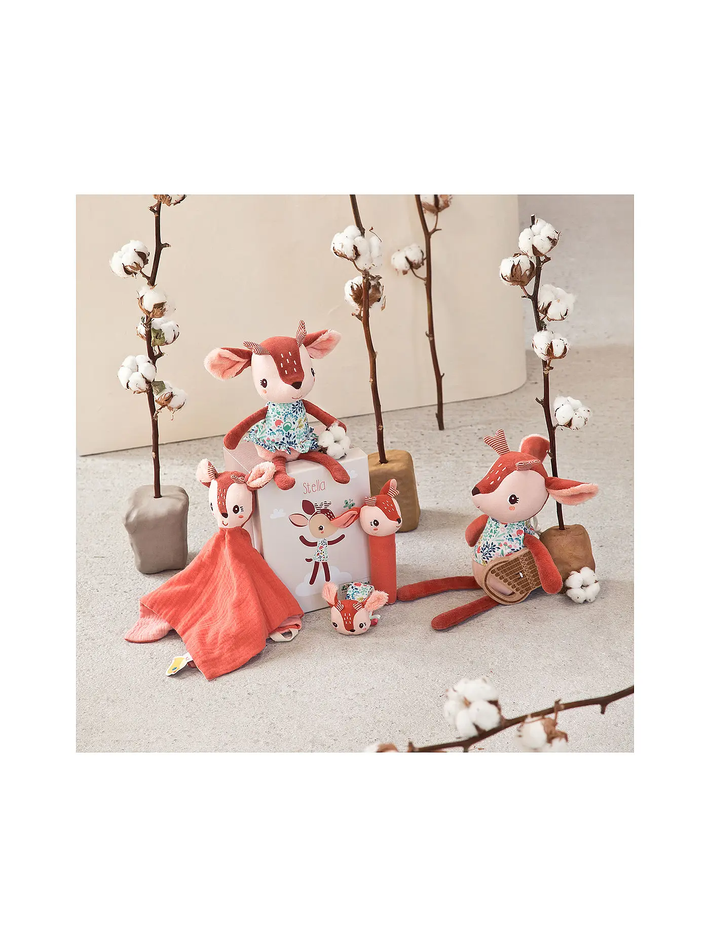 LILLIPUTIENS | Stella Musik Stofftier  | orange