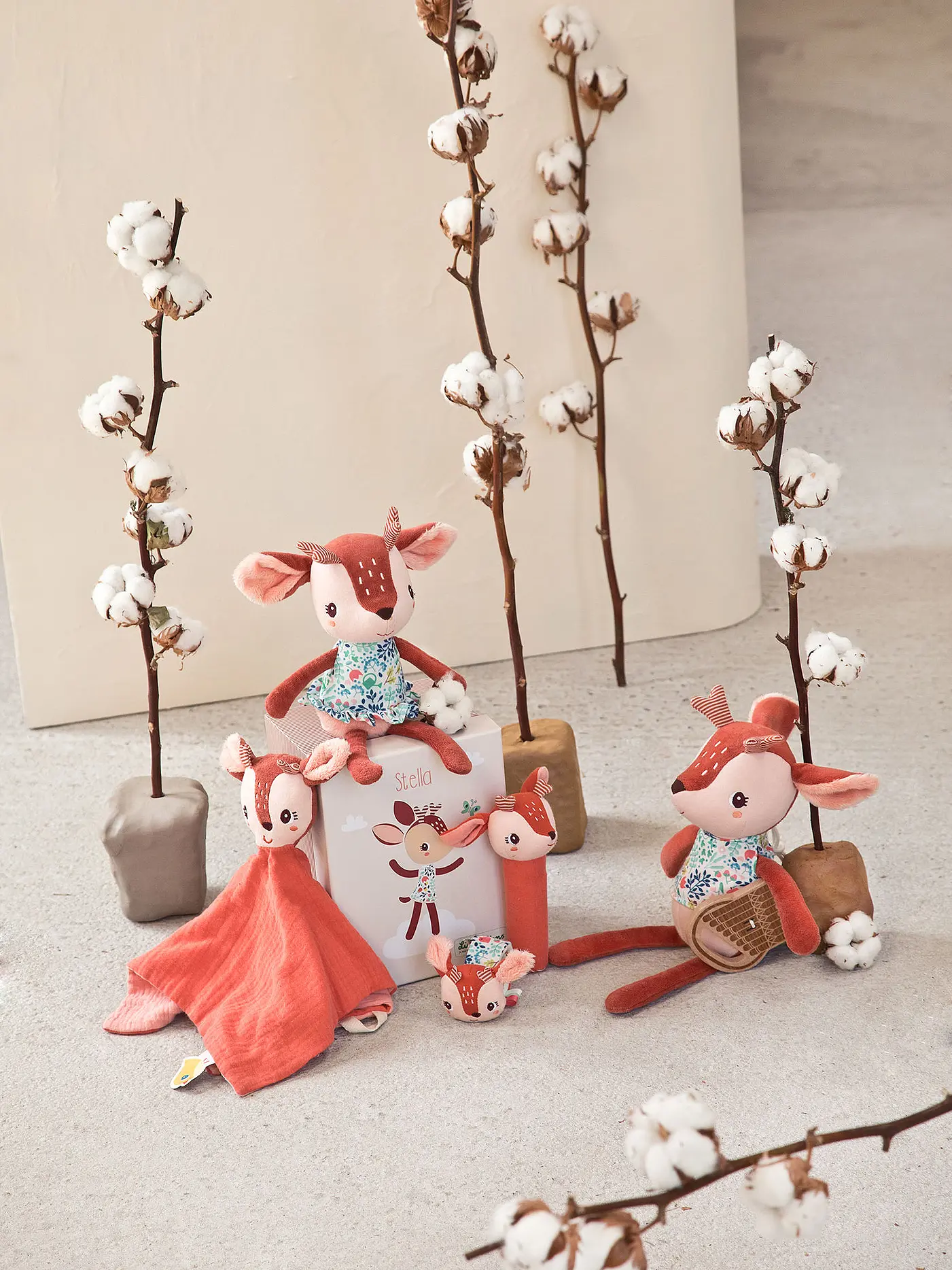 LILLIPUTIENS | Stella Schnuffeltuchtier  | orange
