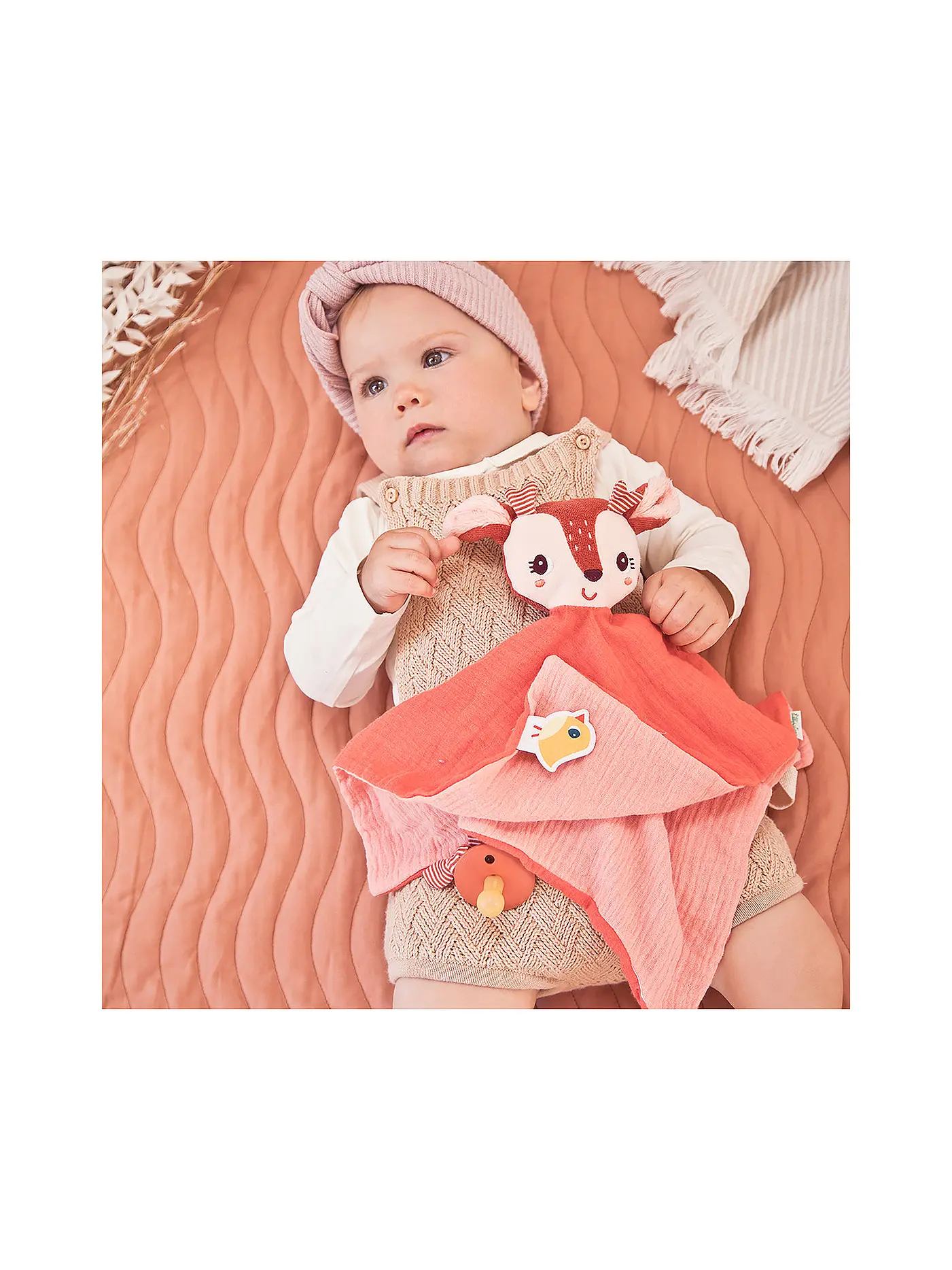 LILLIPUTIENS | Stella Schnuffeltuchtier  | orange