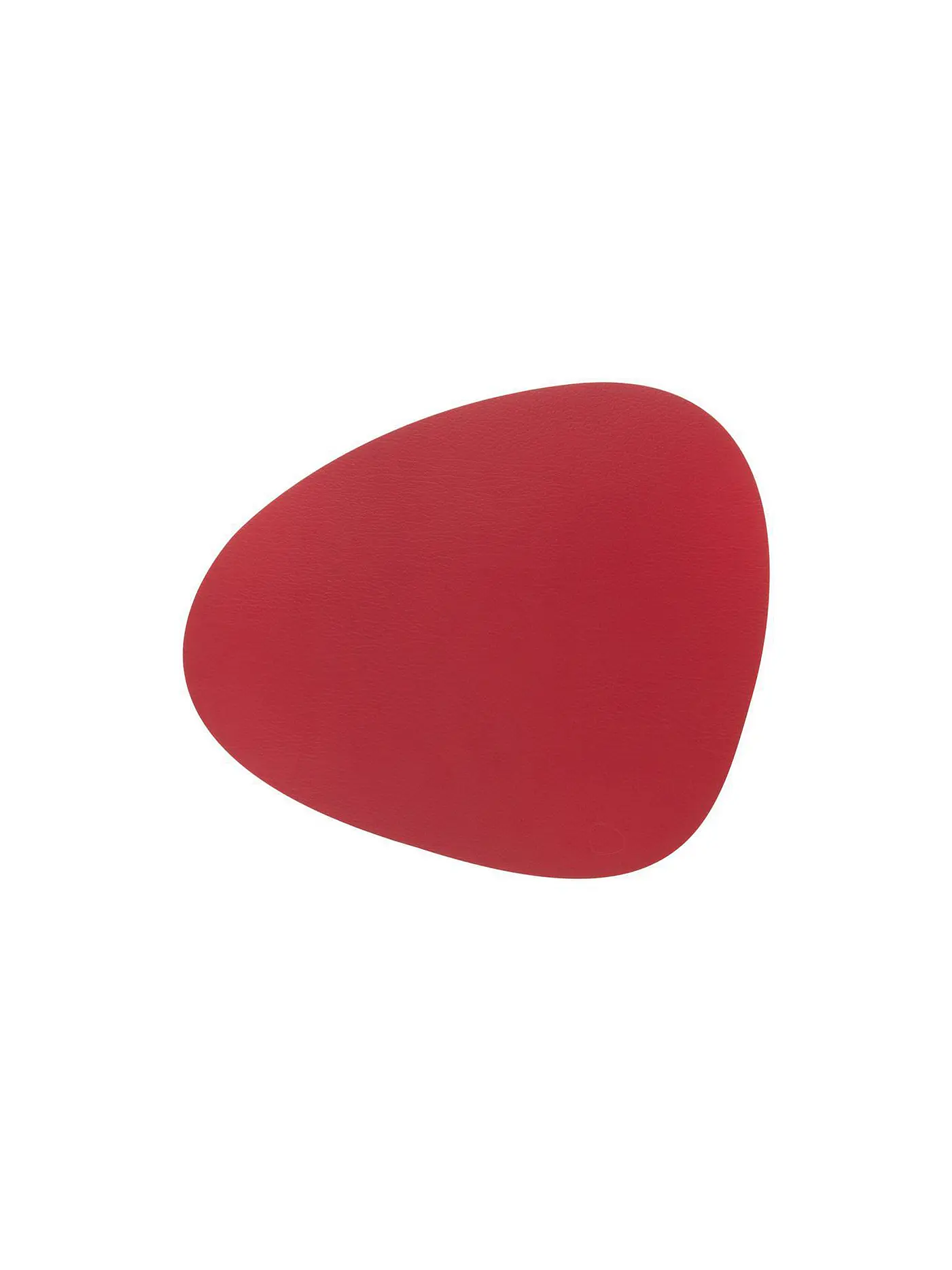 LIND DNA | Platzset "Nupo" oval 37x44cm | rot