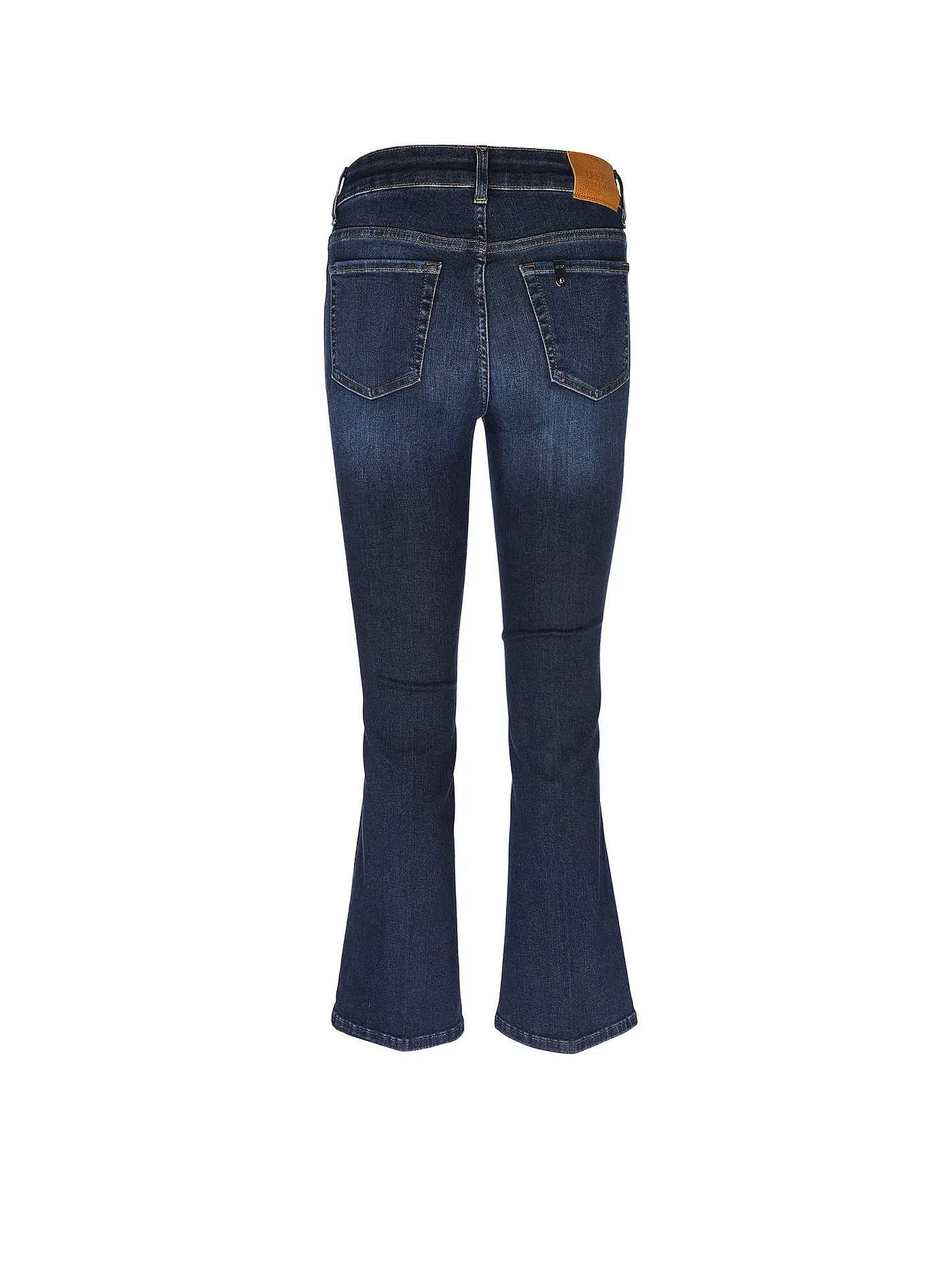 LIU JO | Jeans Flared Fit 7/8 AUTHENTIC FLY | dunkelblau