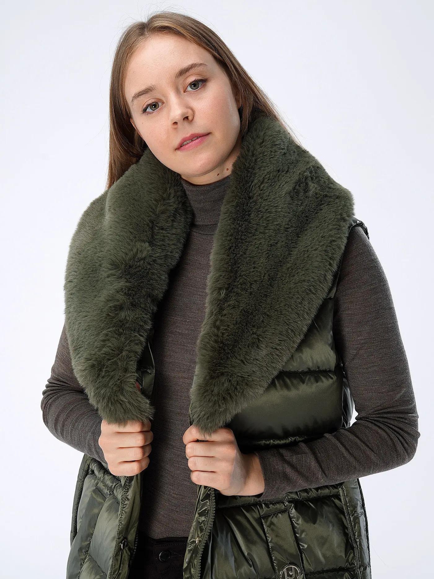LIU JO | Steppgilet | olive
