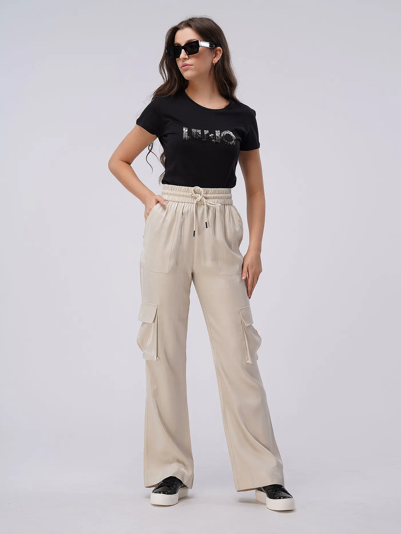 LIU JO | T-Shirt | schwarz