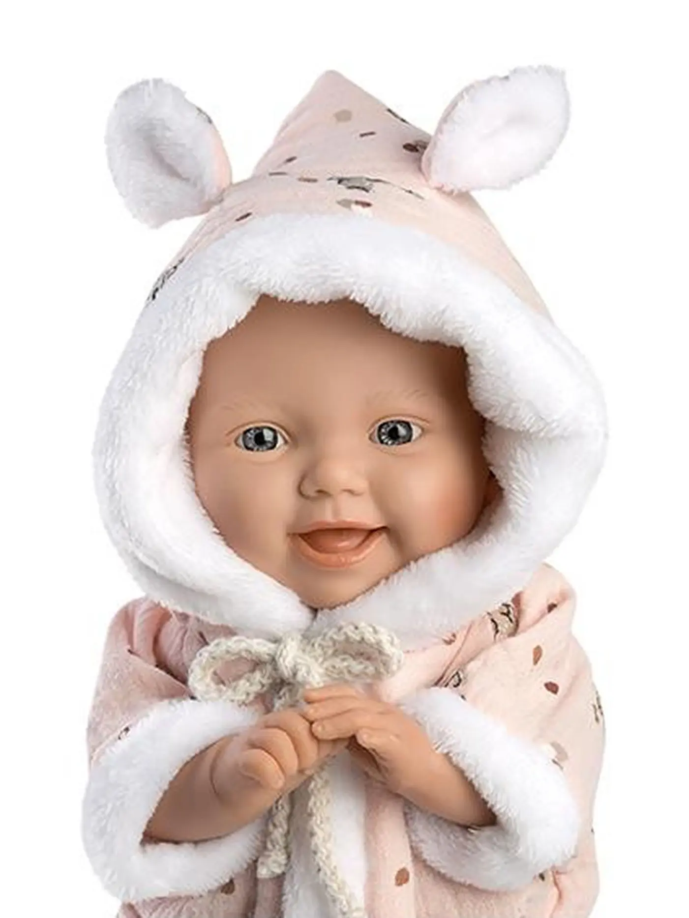 LLORENS | Babypuppe mit Overall 32cm rosa  | keine Farbe