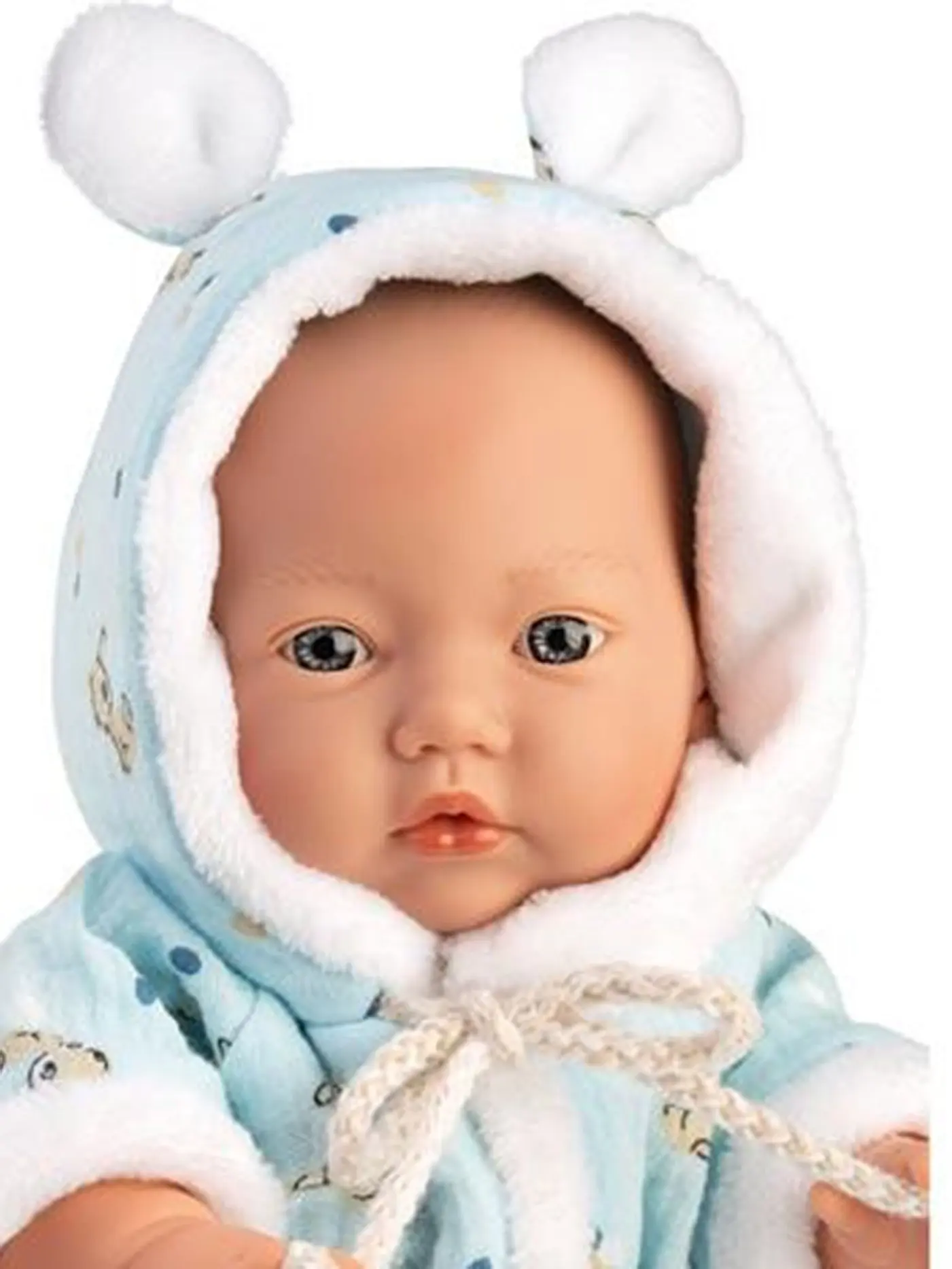 LLORENS | Babypuppe mit Overall blau 32cm | keine Farbe