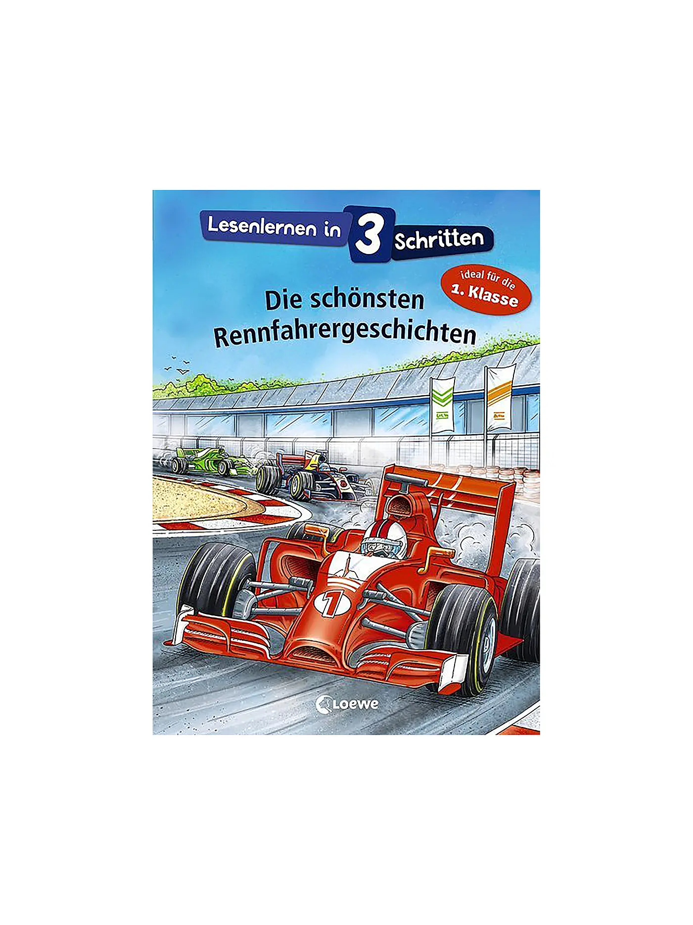 LOEWE VERLAG | Lesenlernen in 3 Schritten - Die schönsten Rennfahrergeschichten | keine Farbe