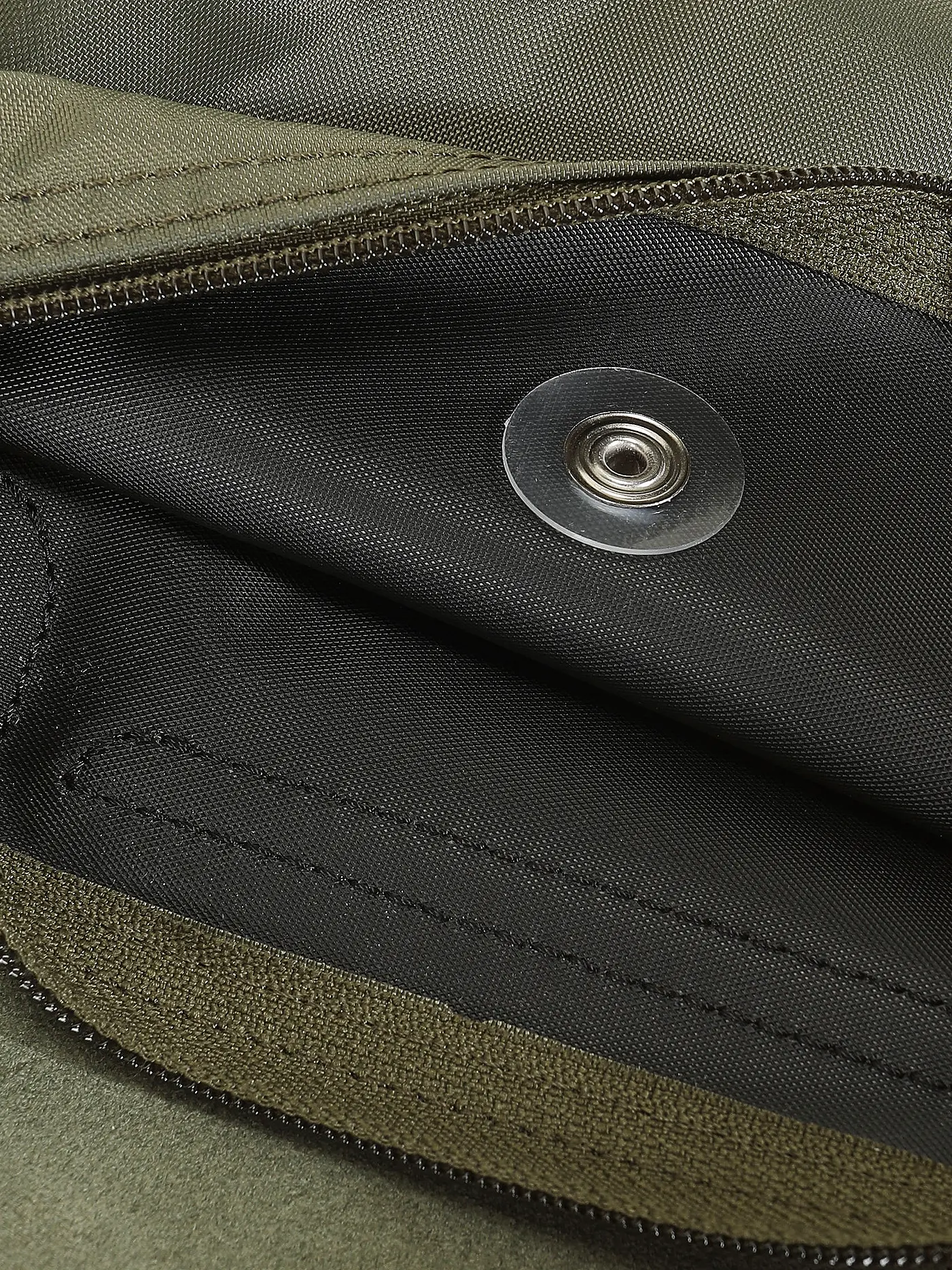 LONGCHAMP | Le Pliage Green Pochette mit Henkel, Fichte | grün