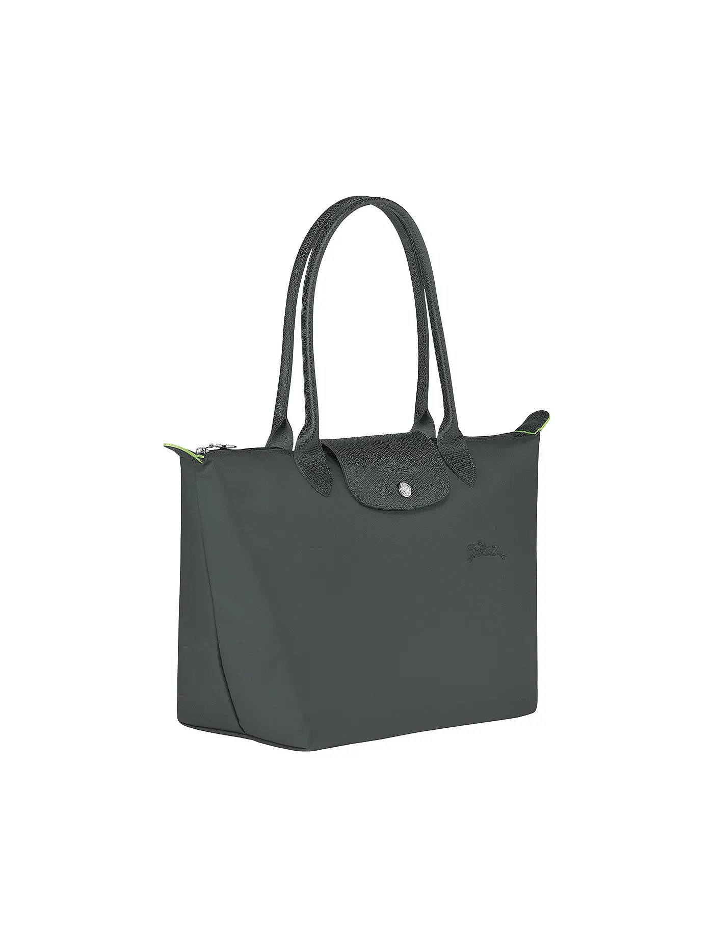 LONGCHAMP | Le Pliage Green Shopper Small, Graphite | grau