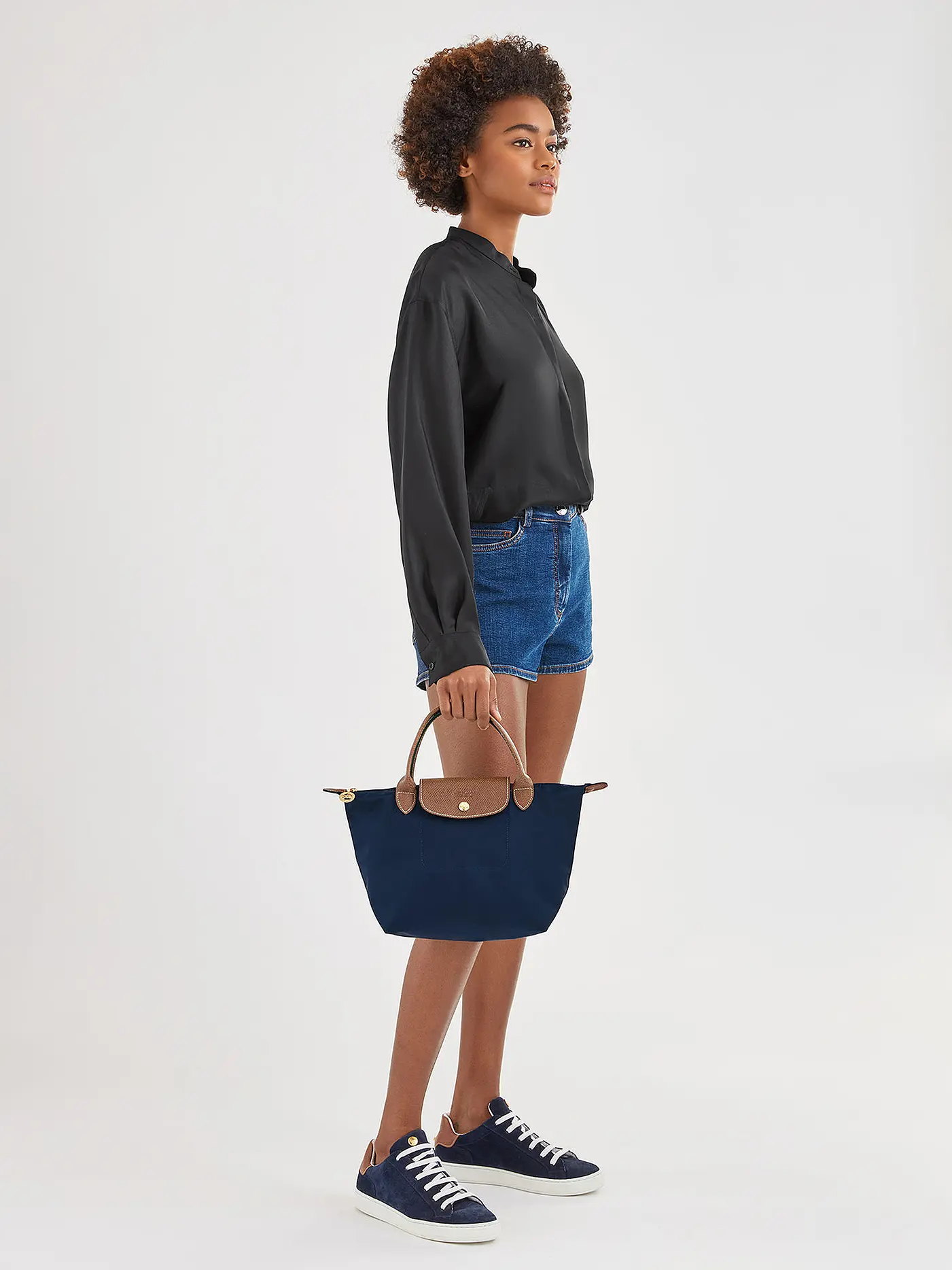 LONGCHAMP | Le Pliage Original Handtasche S, Navy | dunkelblau