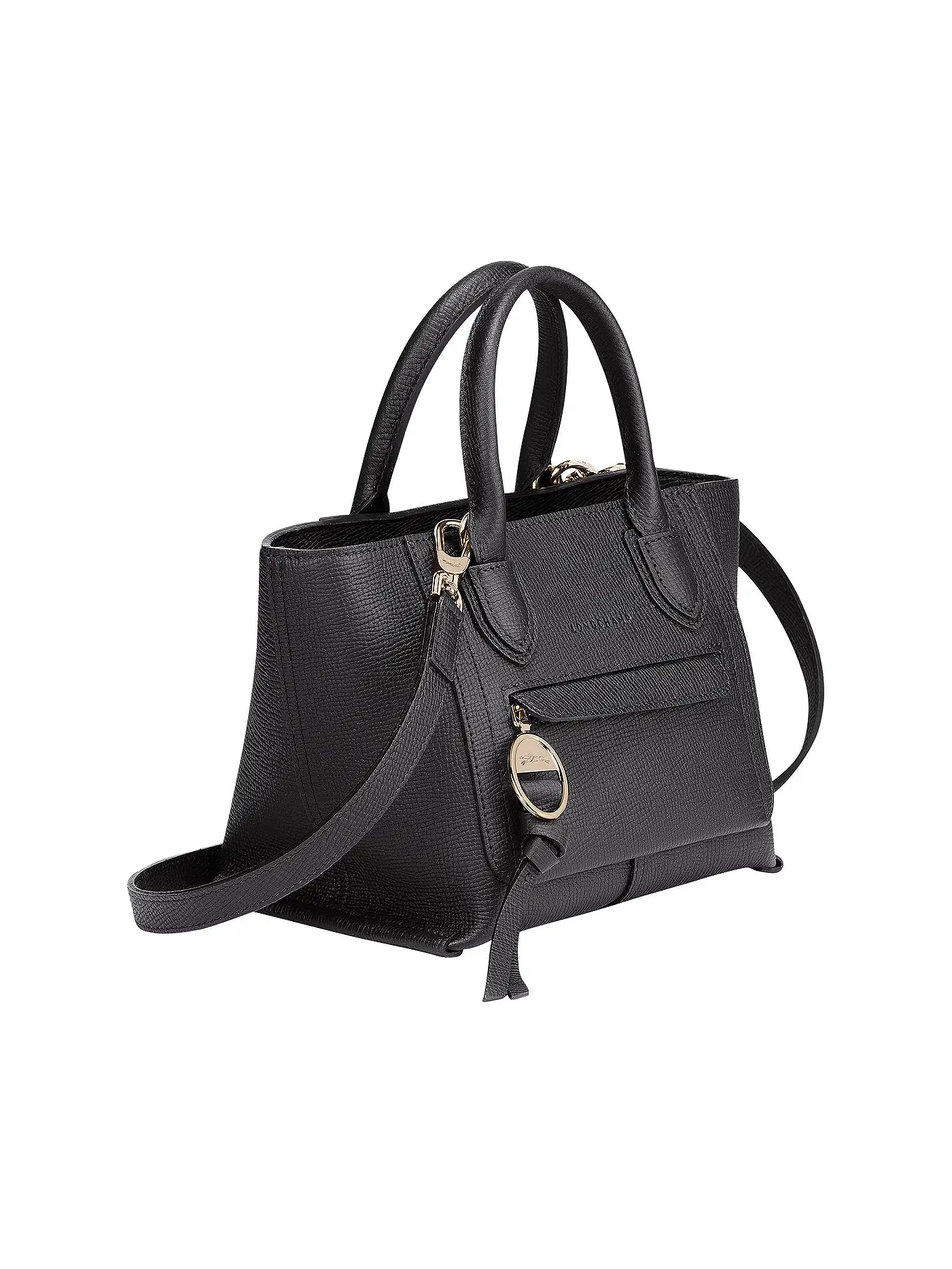 LONGCHAMP | Mailbox Handtasche Small, Black | schwarz