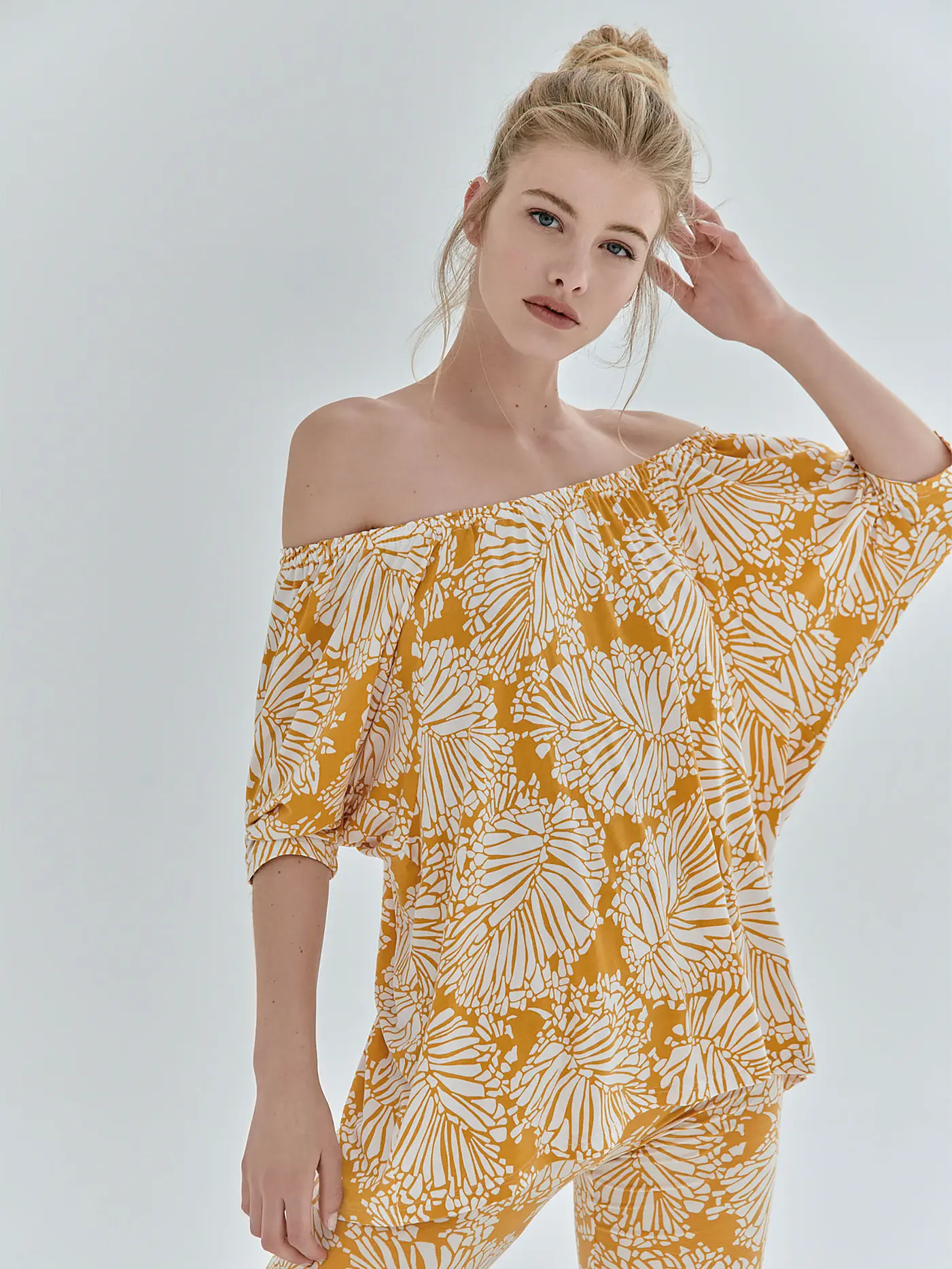 LOUNGE CHERIE | Shirt " Rita " | gelb
