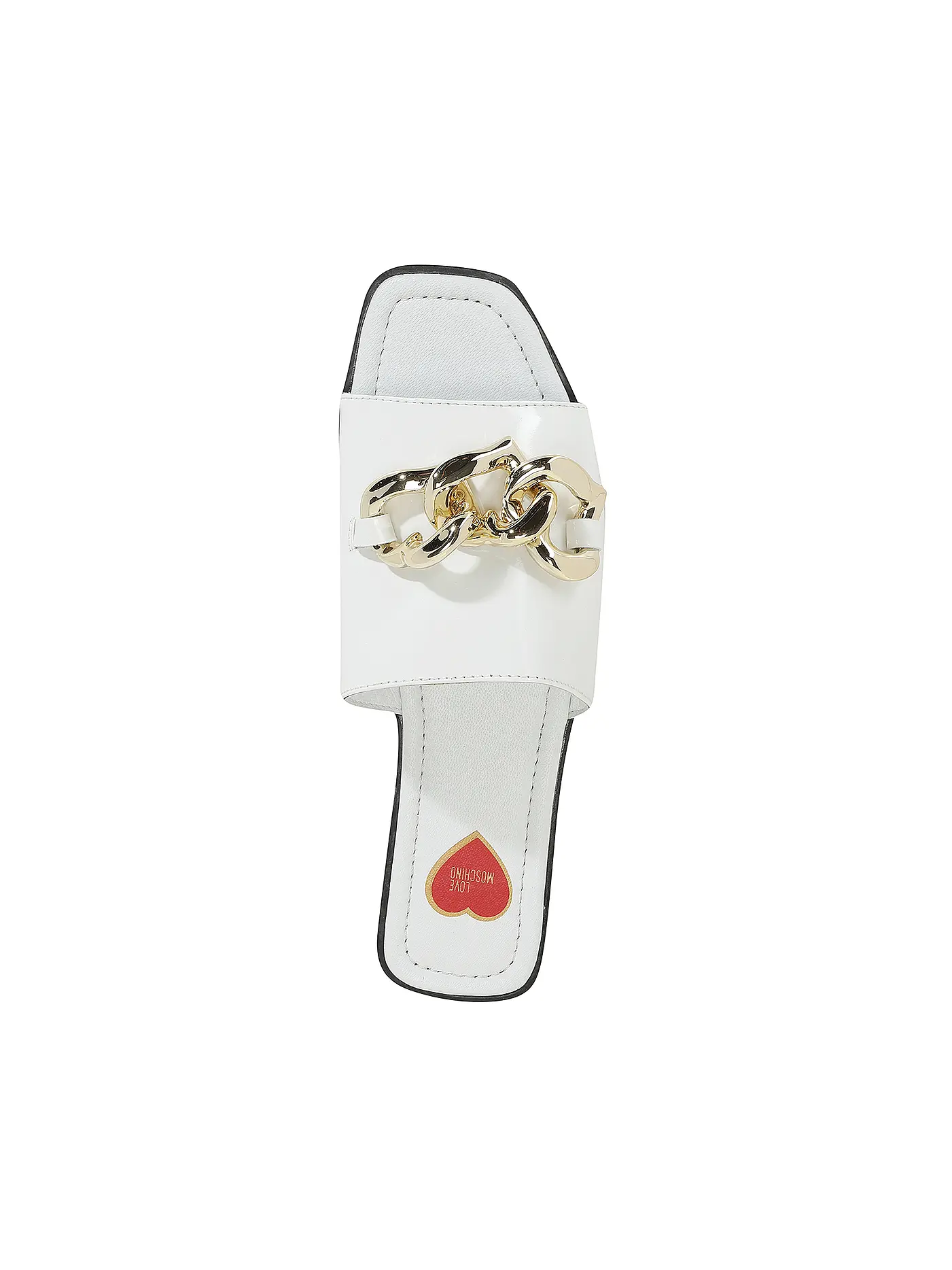 LOVE MOSCHINO | Pantolette | weiss