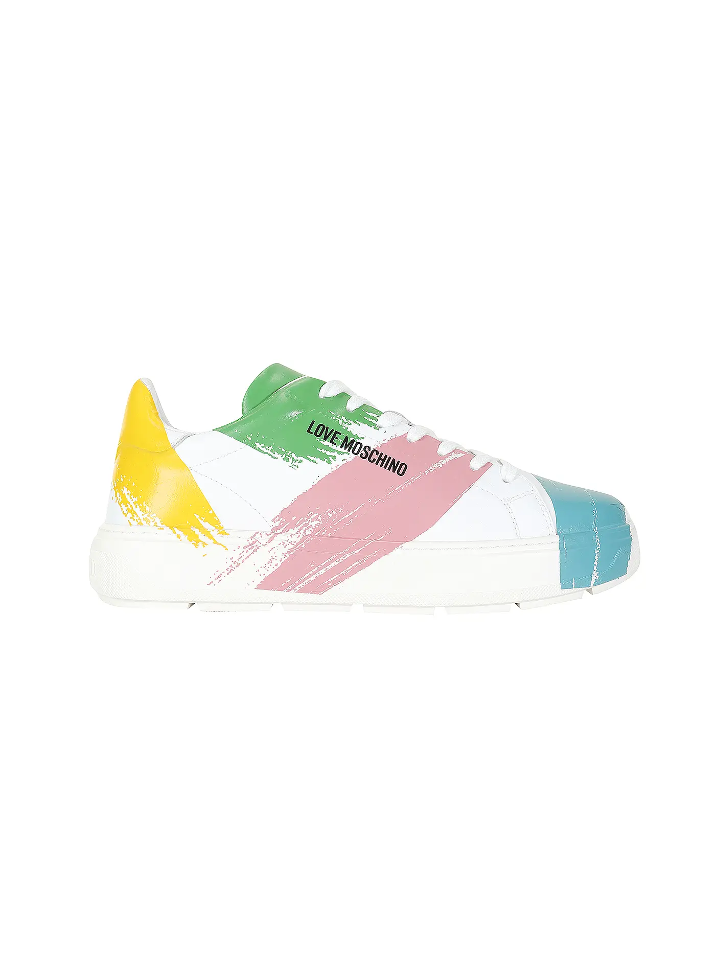 LOVE MOSCHINO | Sneaker  | weiss