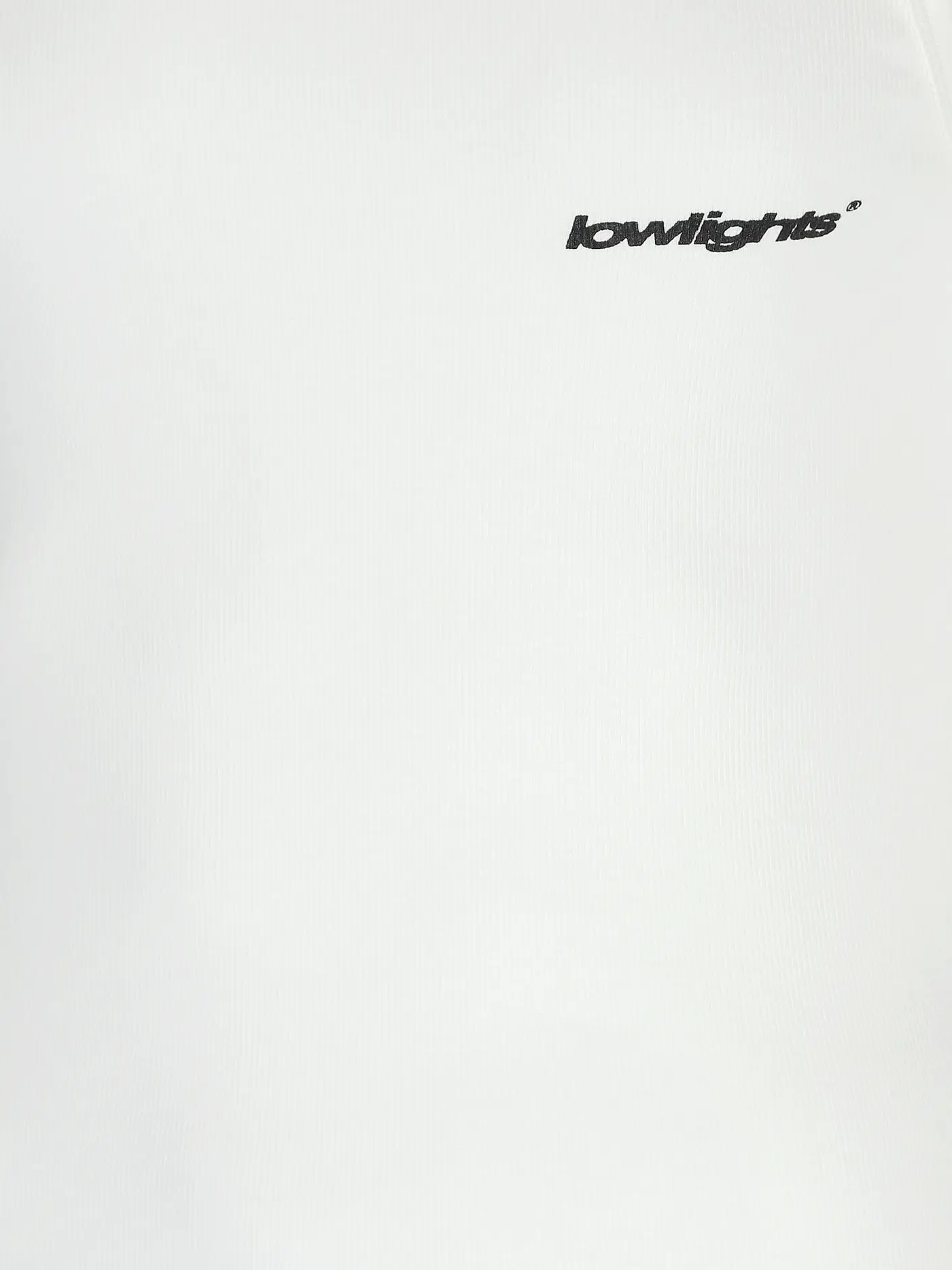 LOWLIGHTS | Tanktop | weiss