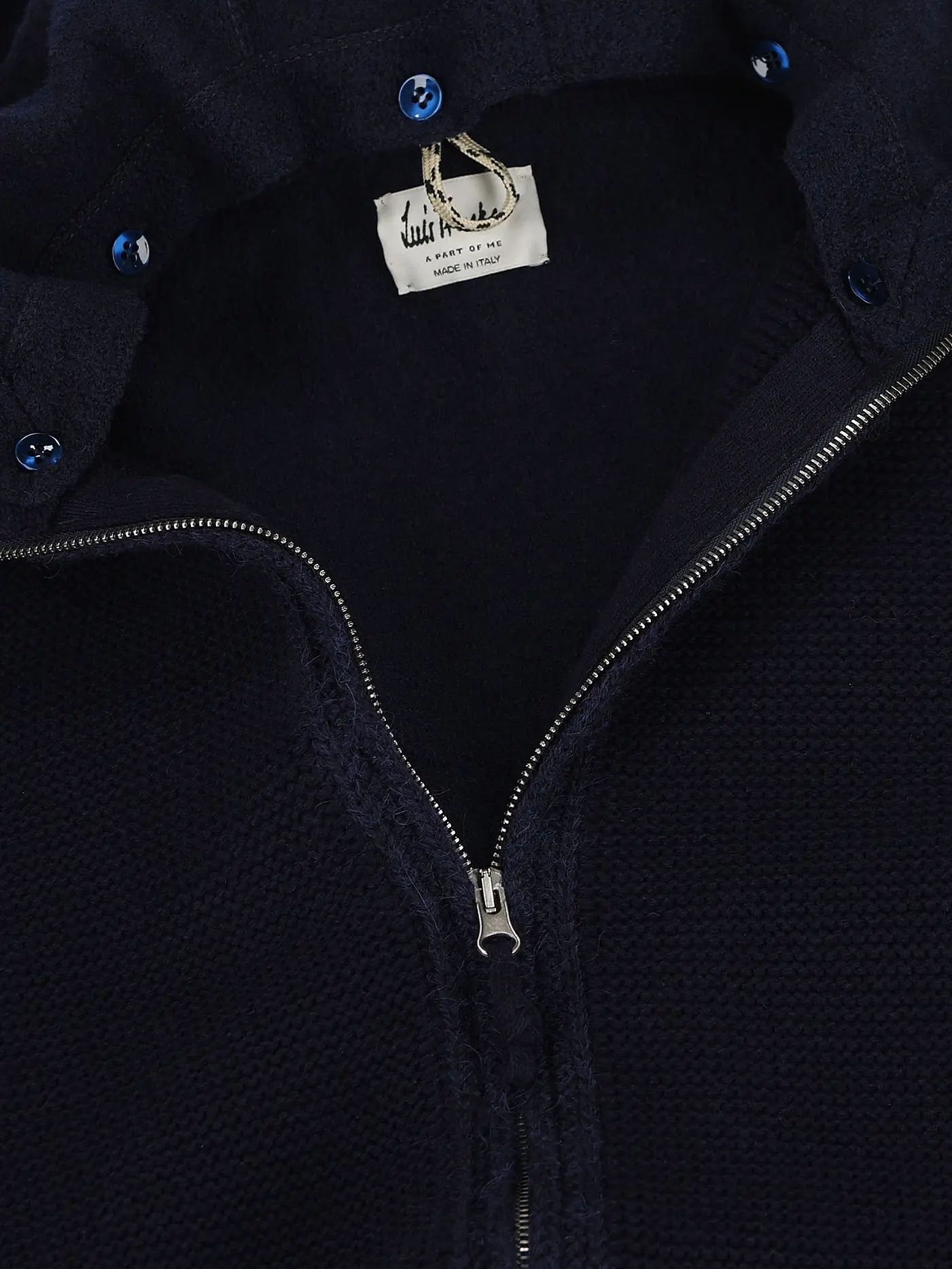 LUIS TRENKER | Strickjacke LUWALLACE  | blau