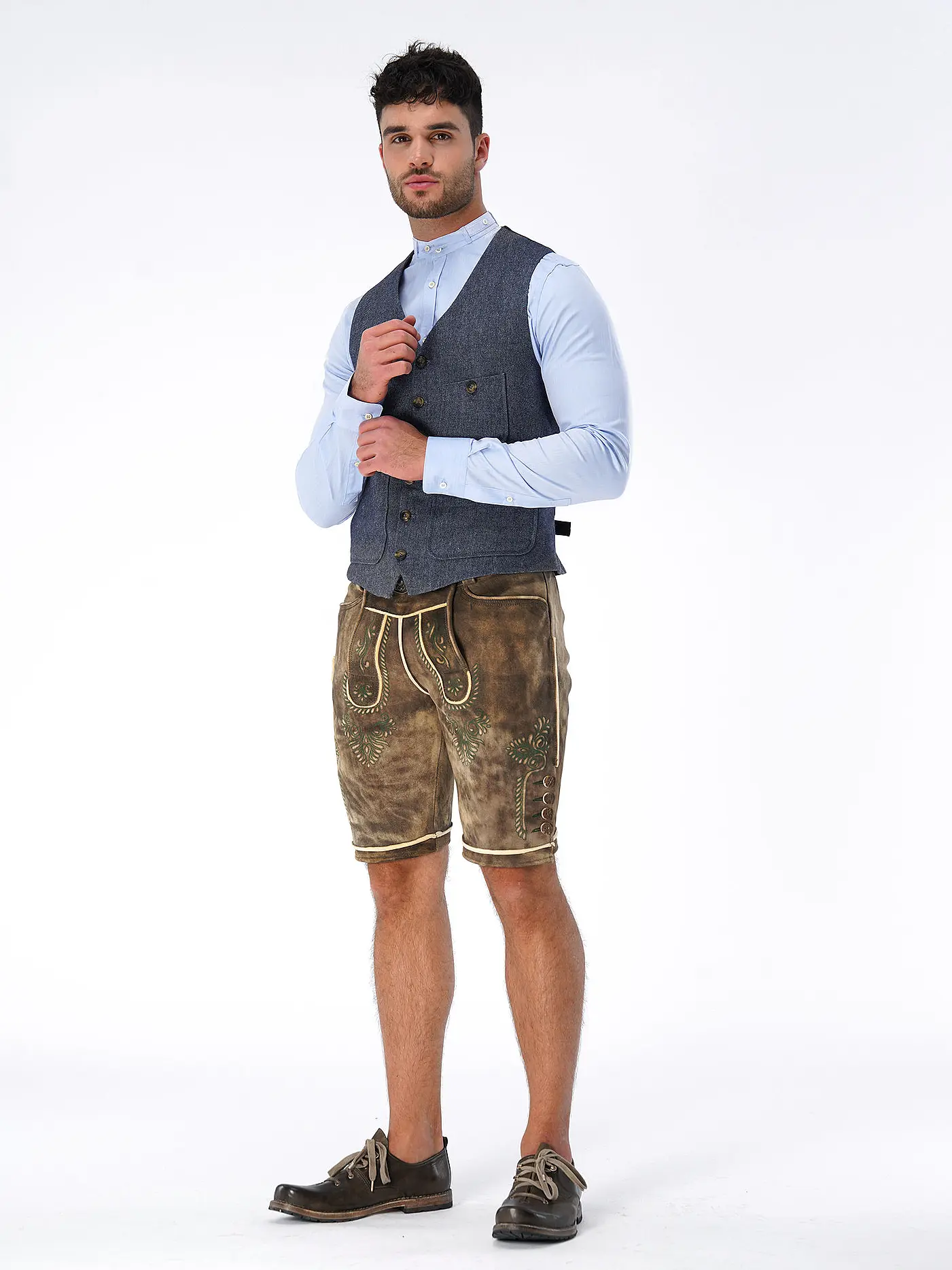 LUIS TRENKER | Trachtengilet LUSEBA | blau