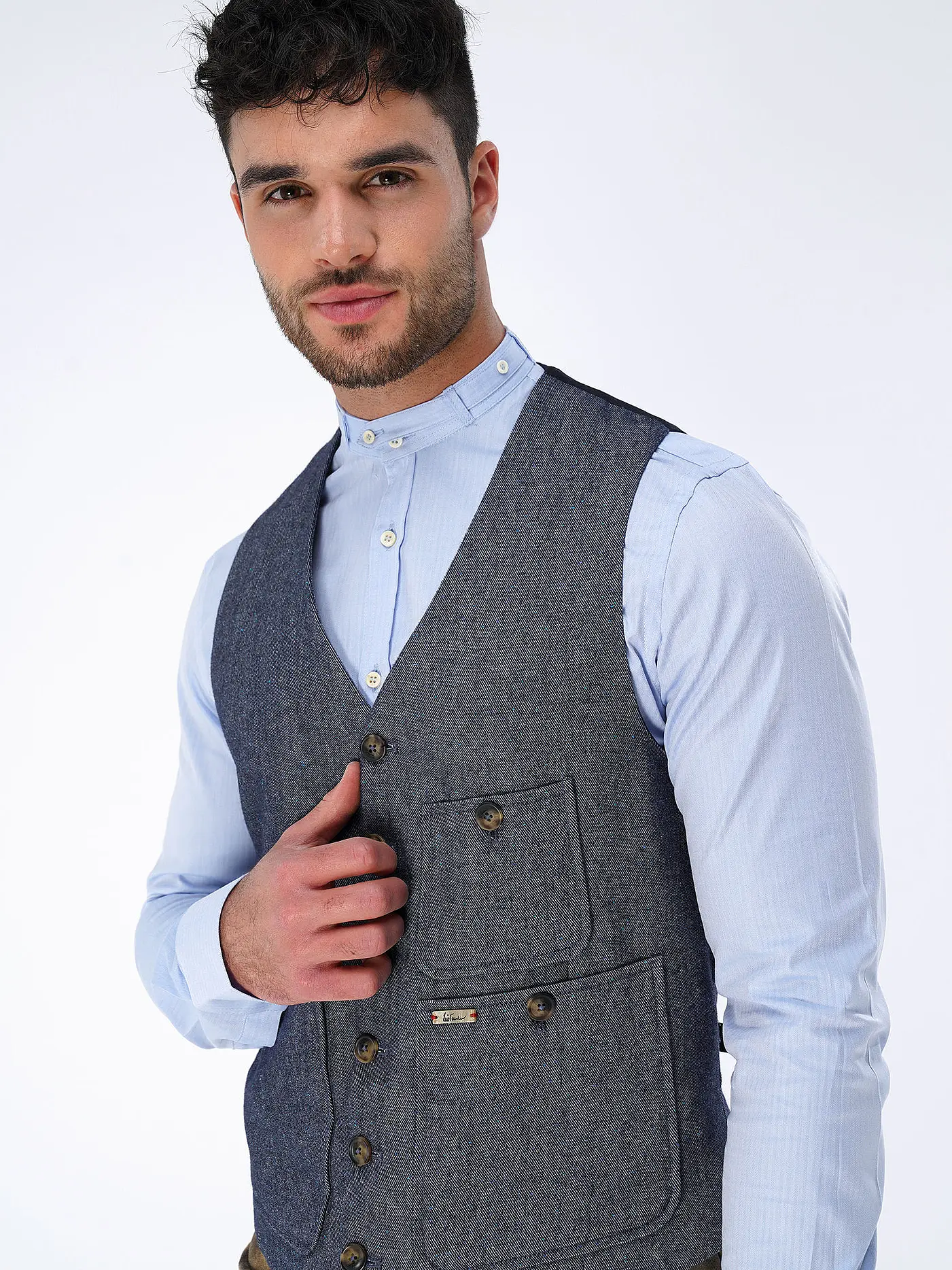 LUIS TRENKER | Trachtengilet LUSEBA | blau