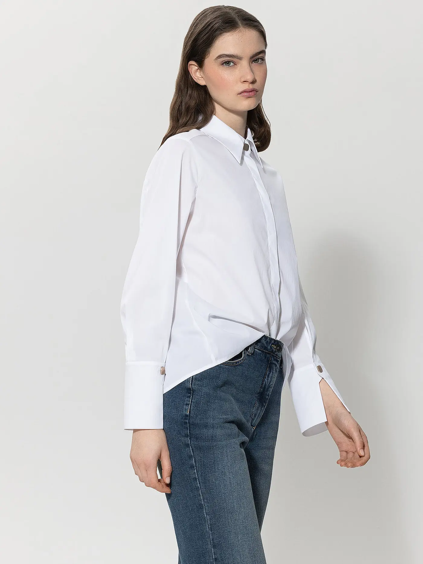 LUISA CERANO | Bluse | weiss