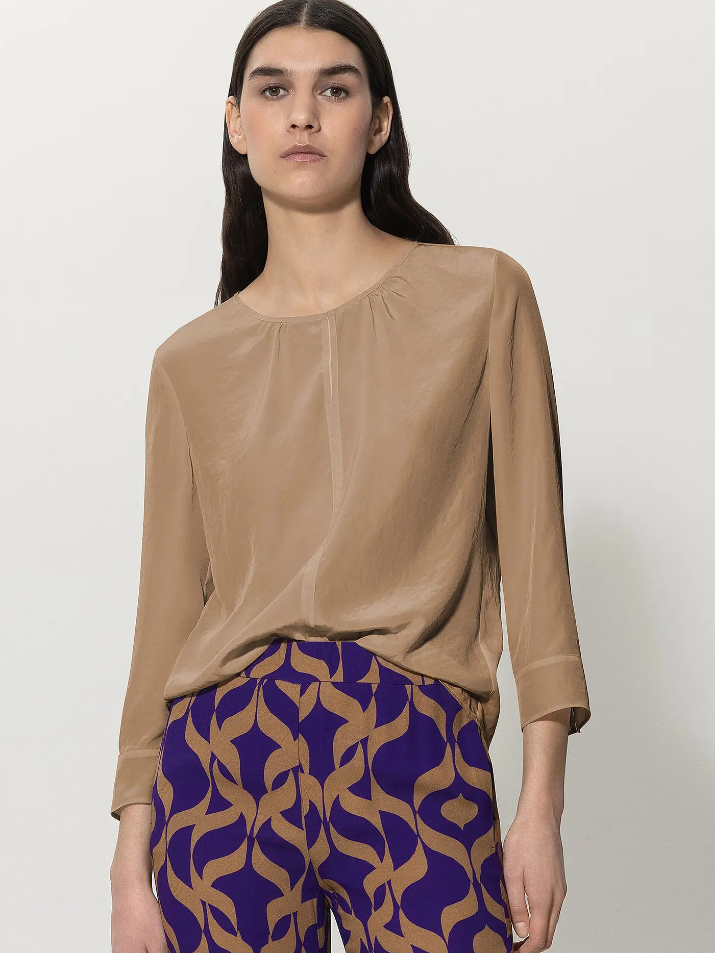 LUISA CERANO | Bluse | braun