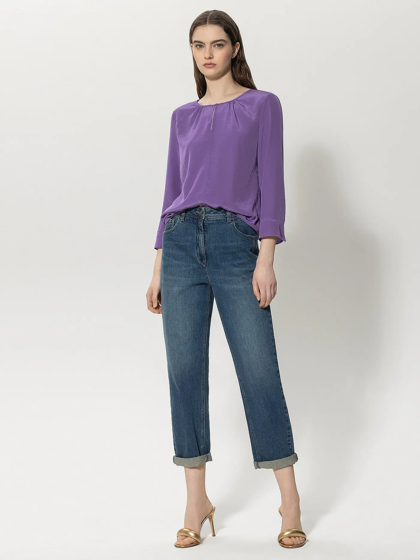 LUISA CERANO | Bluse | lila