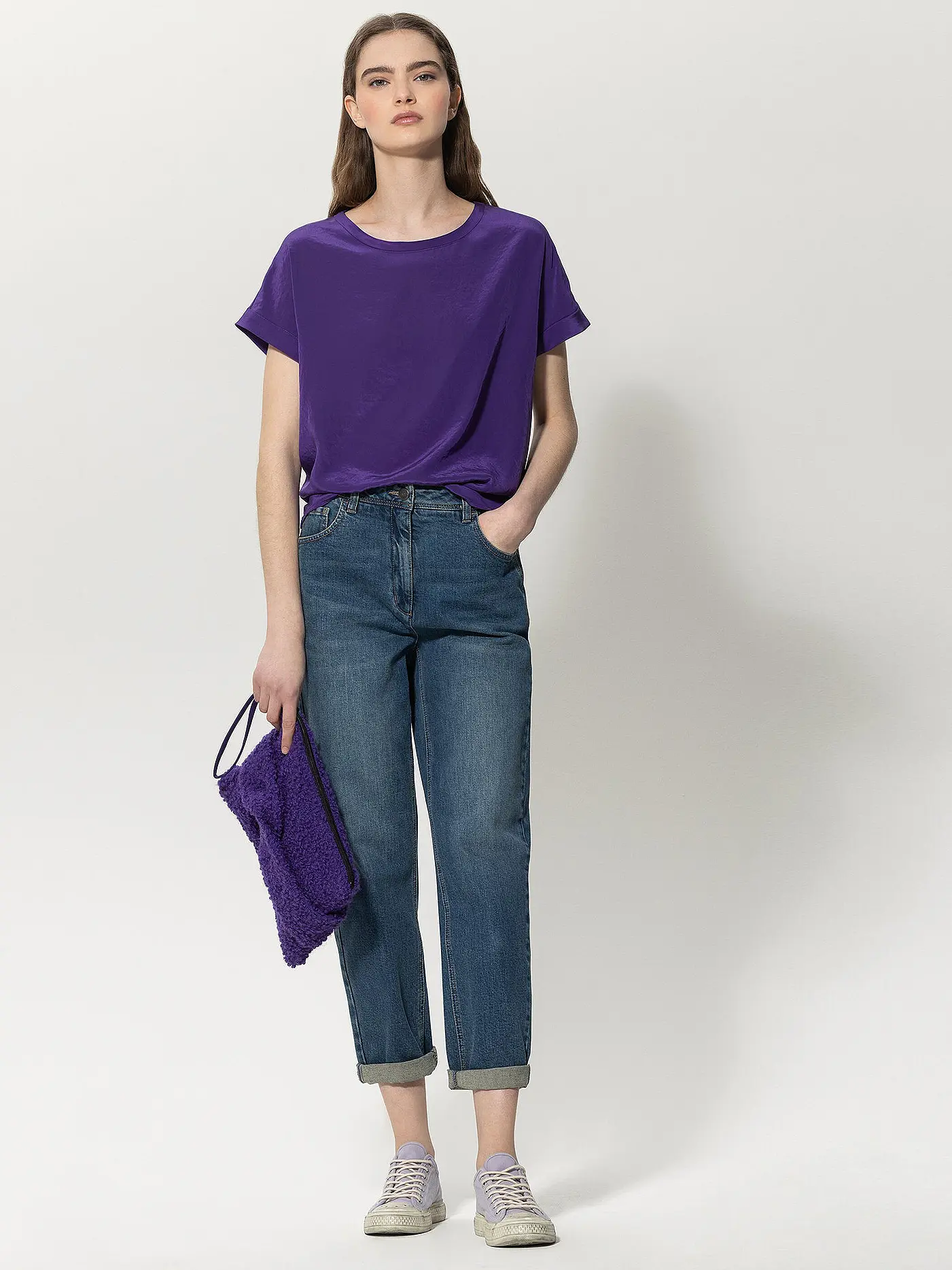 LUISA CERANO | Blusenshirt | lila