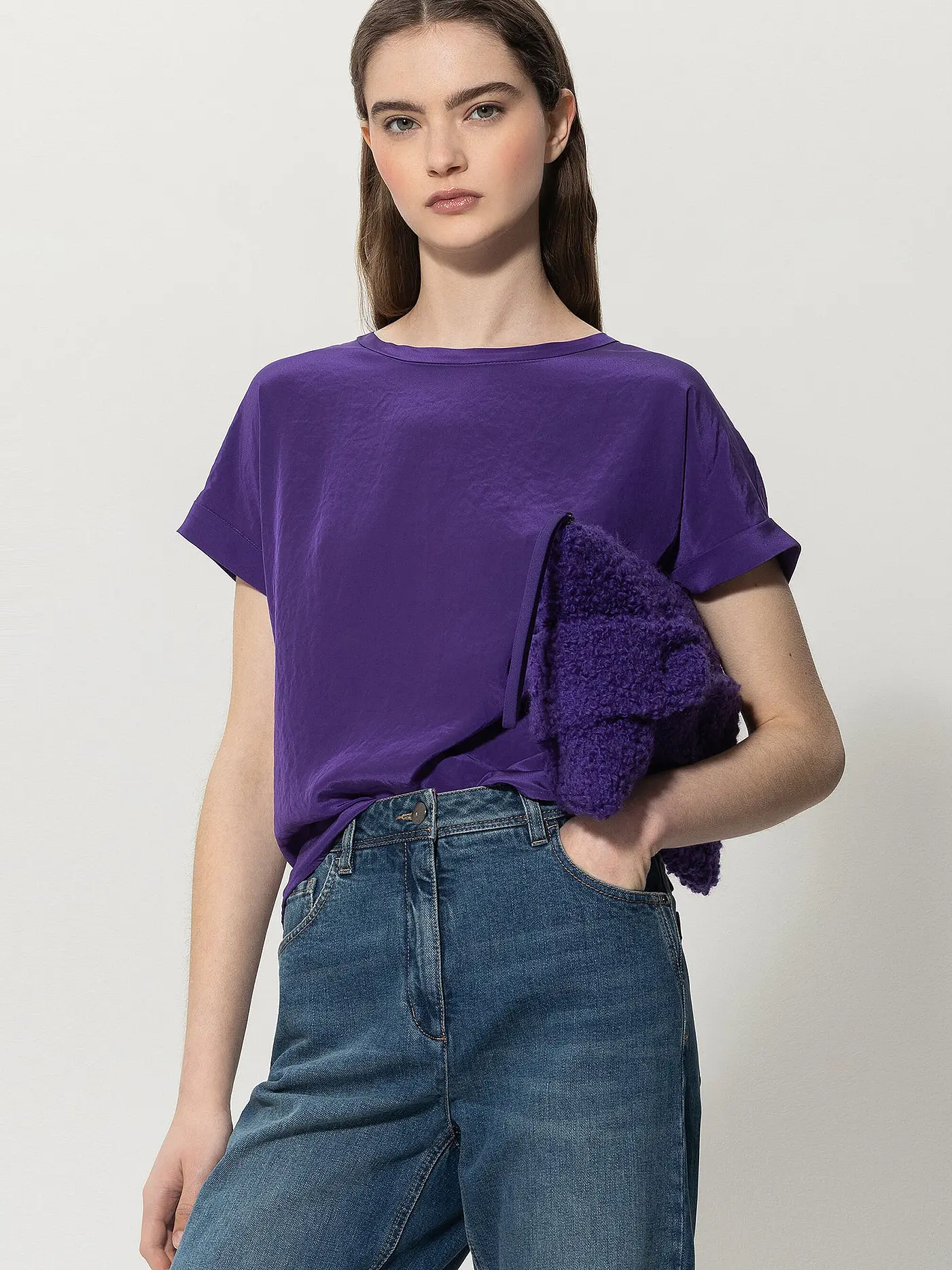 LUISA CERANO | Blusenshirt | lila