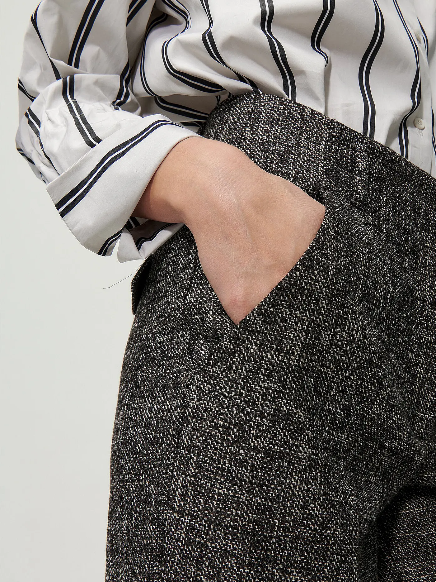 LUISA CERANO | Businesshose  | grau
