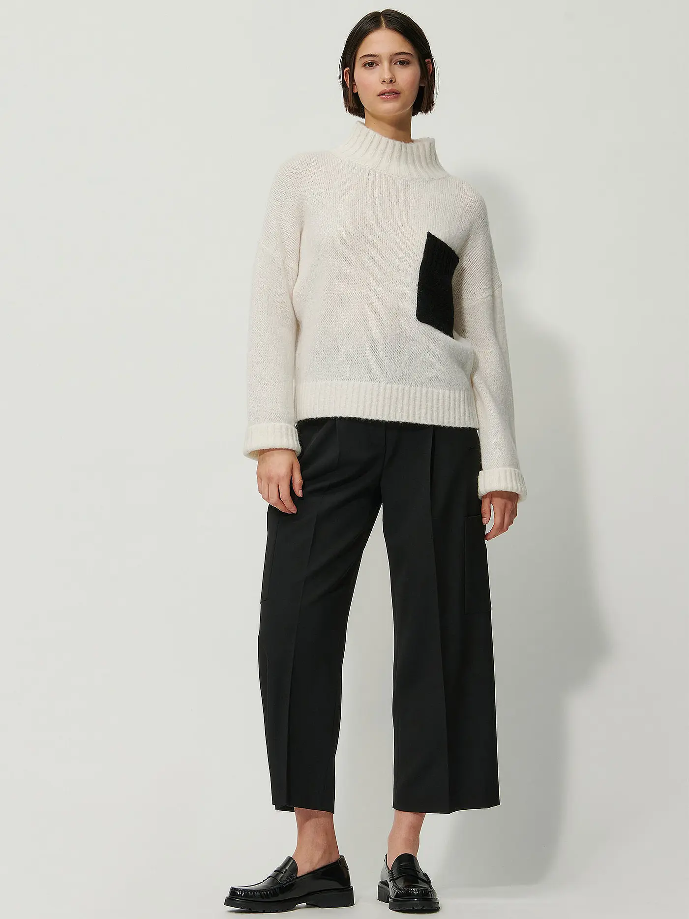 LUISA CERANO | Cargohose  | schwarz