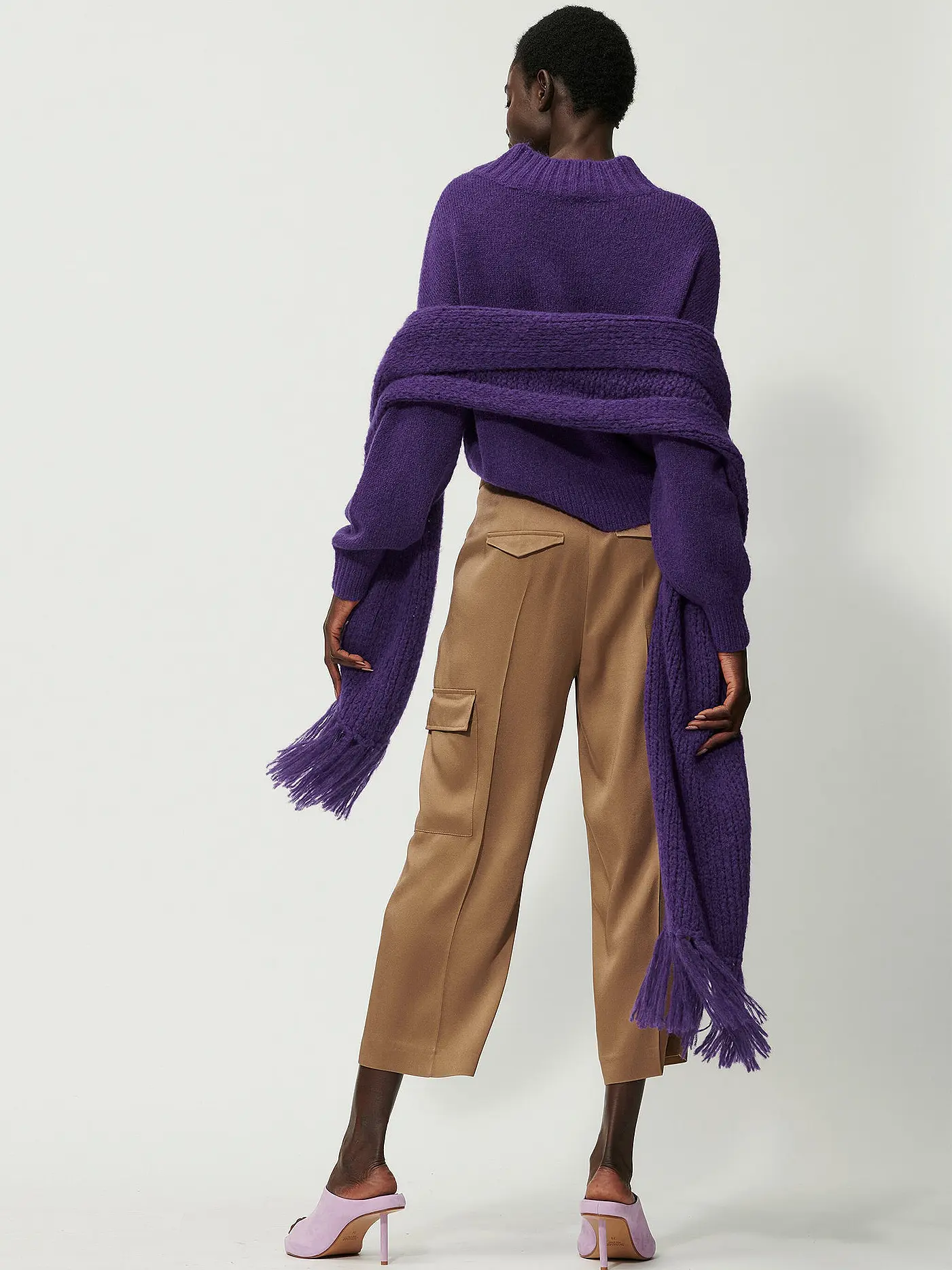 LUISA CERANO | Cargohose 7/8 | braun