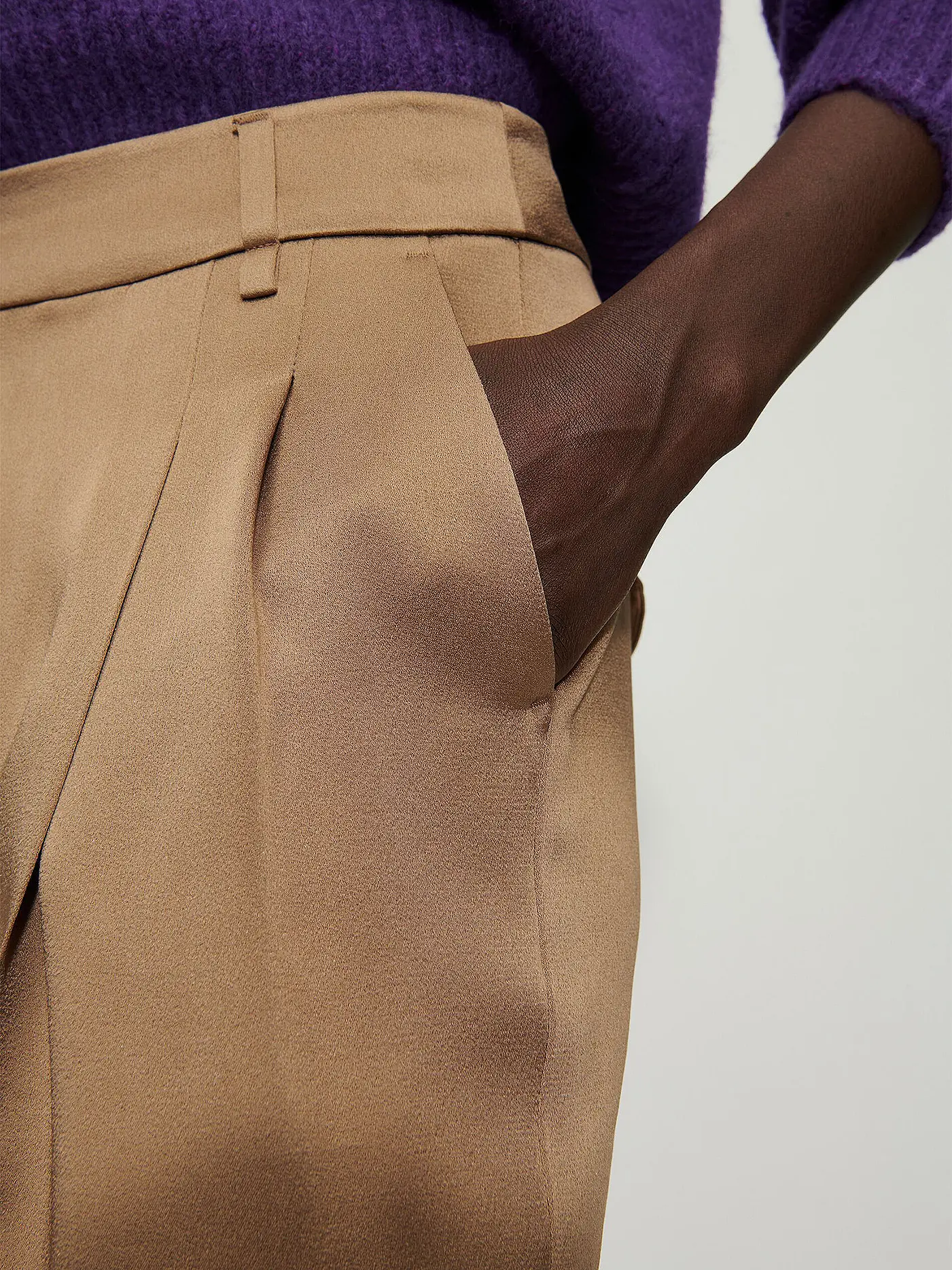 LUISA CERANO | Cargohose 7/8 | braun